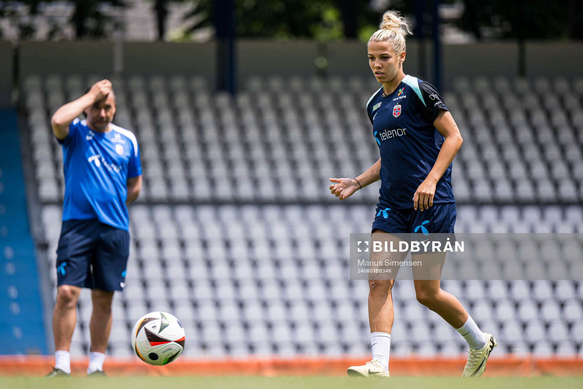 Celin Bizet Ildhusøy of the Norwegian women's national