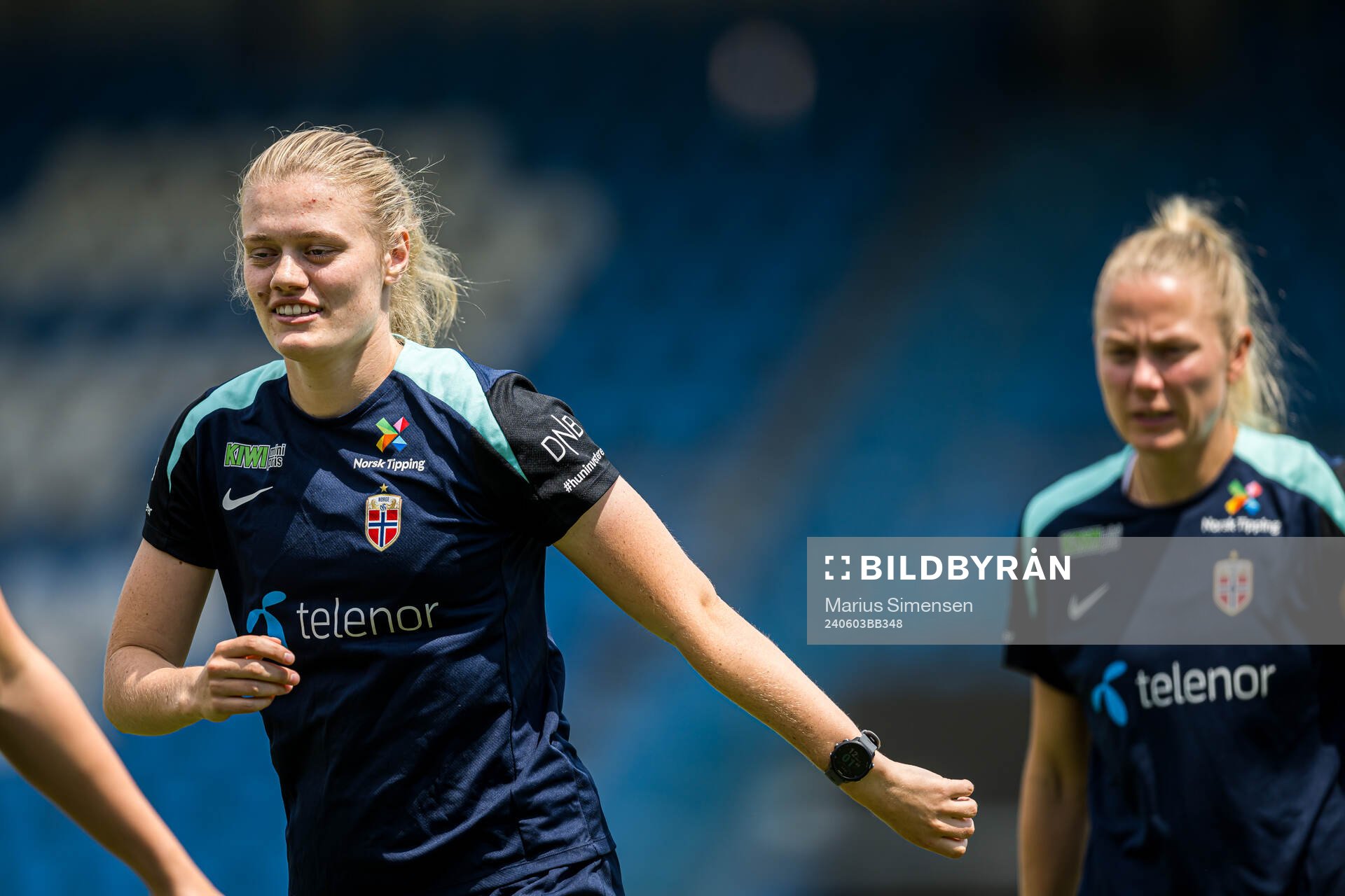 Mathilde Hauge Harviken of the Norwegian women's national