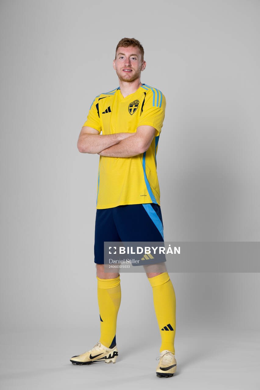 Dejan Kulusevski of the Swedish national football team