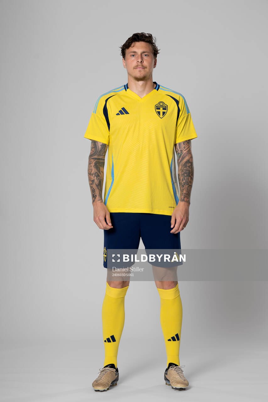 Victor Nilsson Lindelöf of the Swedish national football