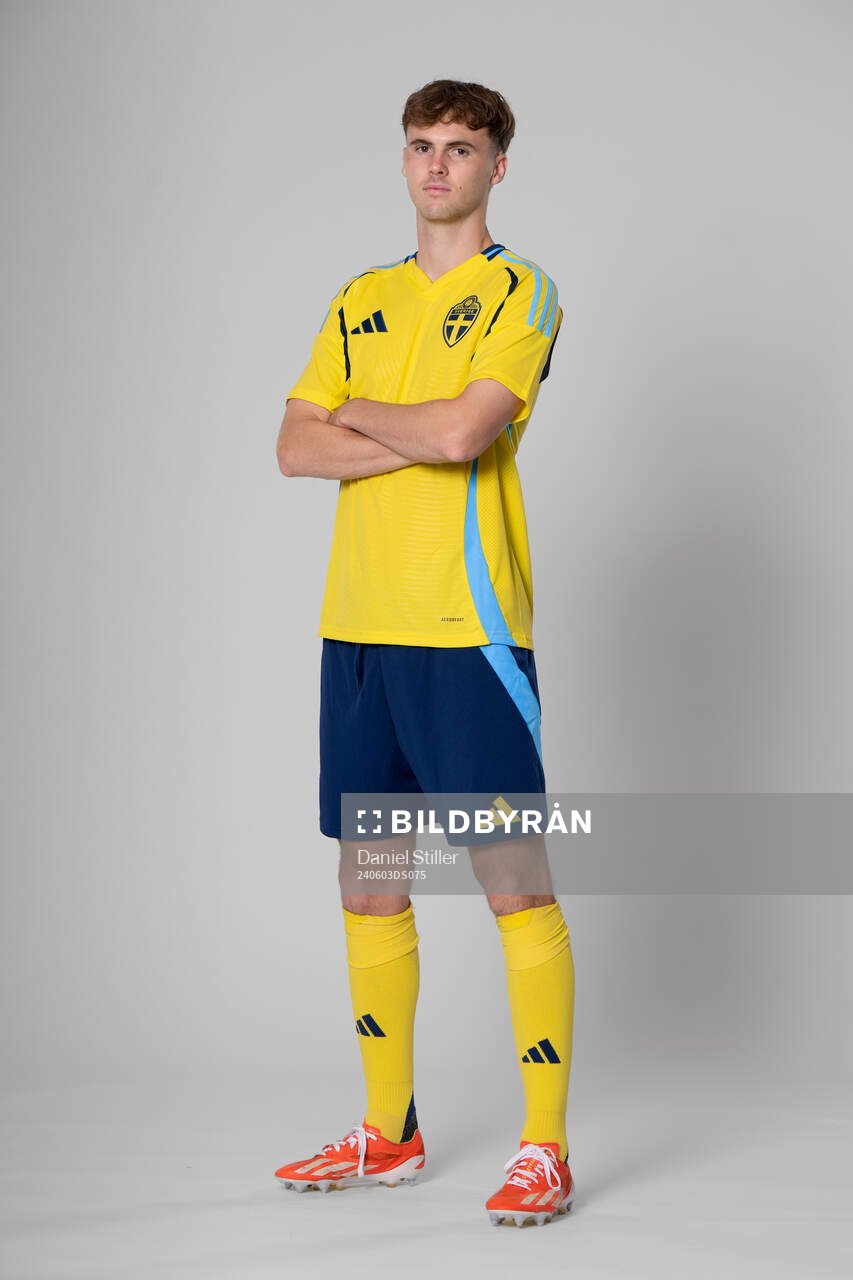 Williot Swedberg of the Swedish national football team