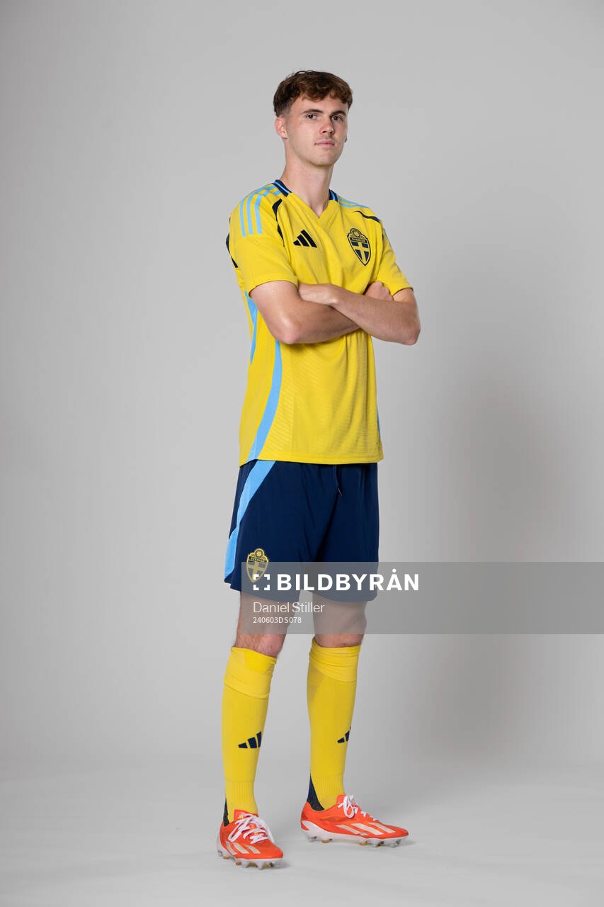 Williot Swedberg of the Swedish national football team