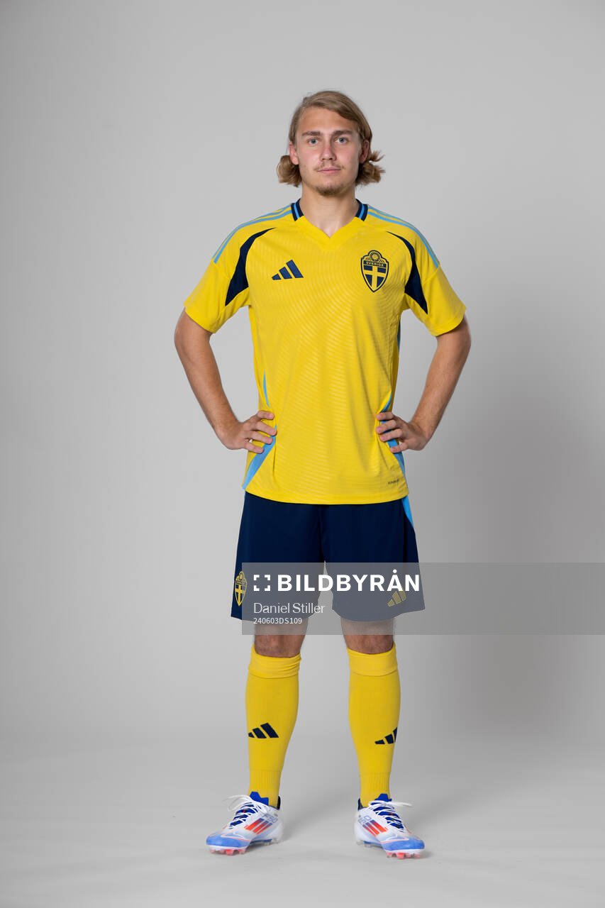 Sebastian Nanasi of the Swedish national football team
