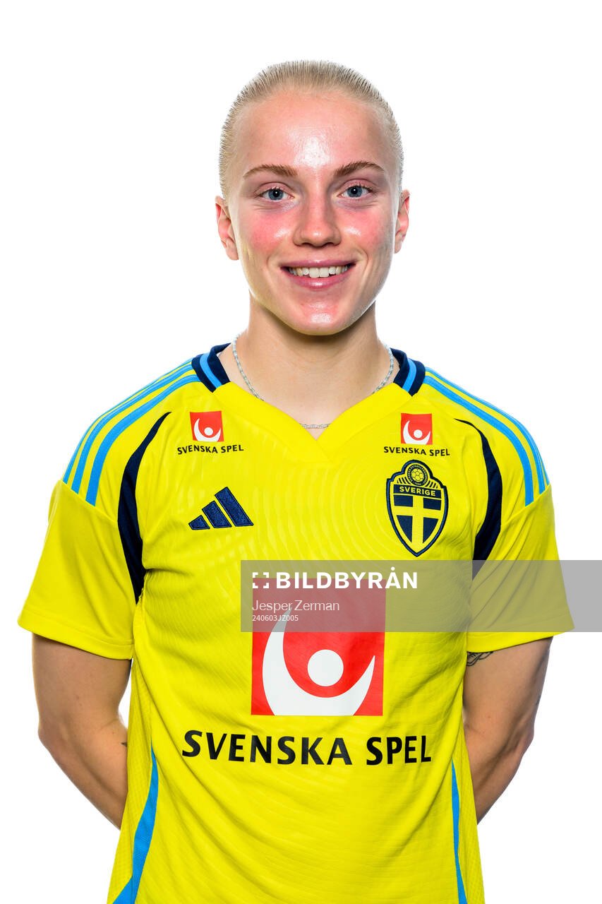 Anna Sandberg of the Swedish women's national football team