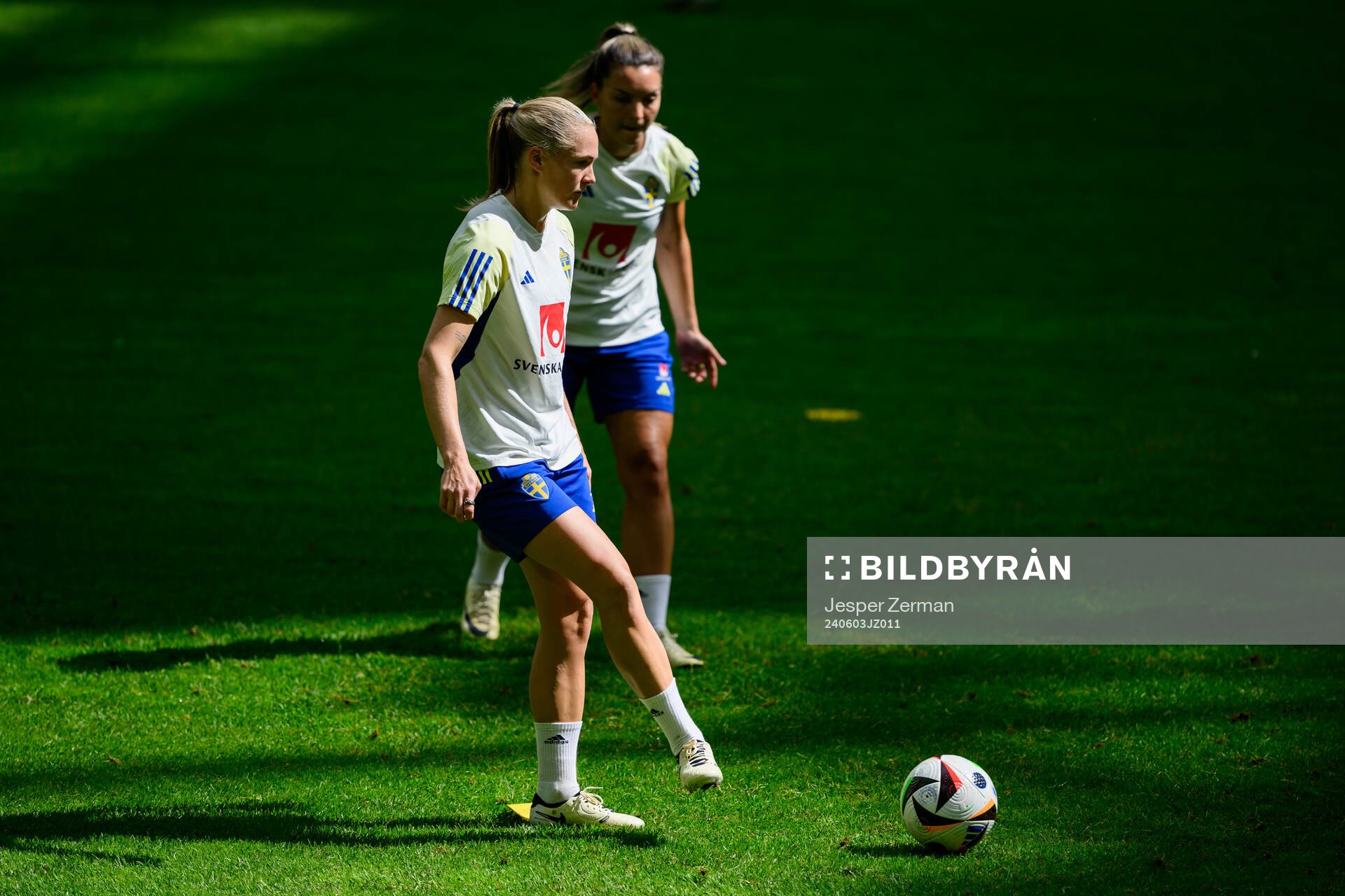 Magdalena Eriksson of the Swedish women's national football