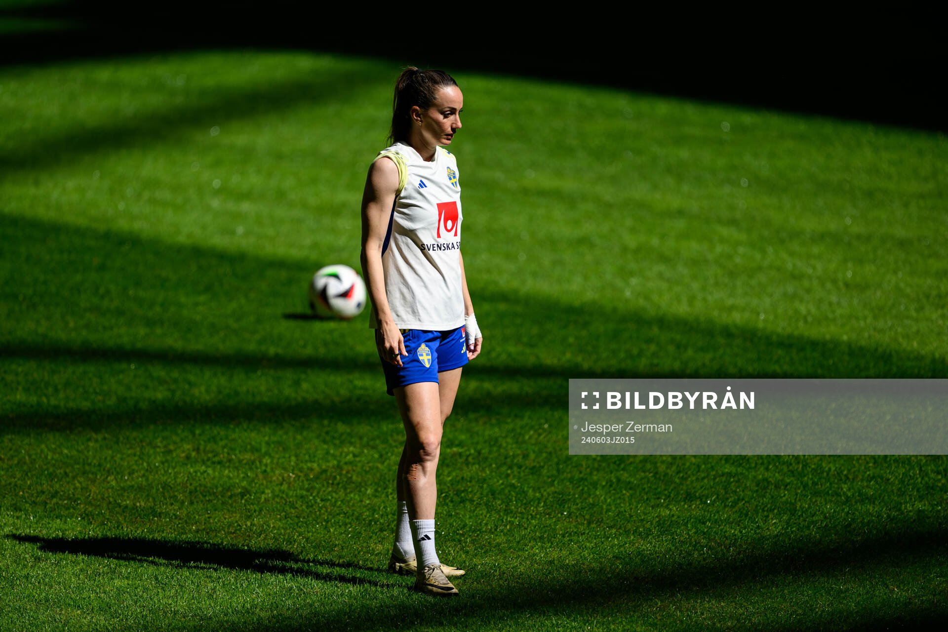 Kosovare Asllani of the Swedish women's national football