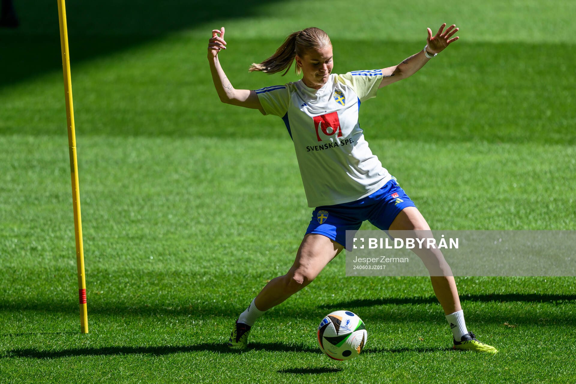 My Cato of the Swedish women's national football team
