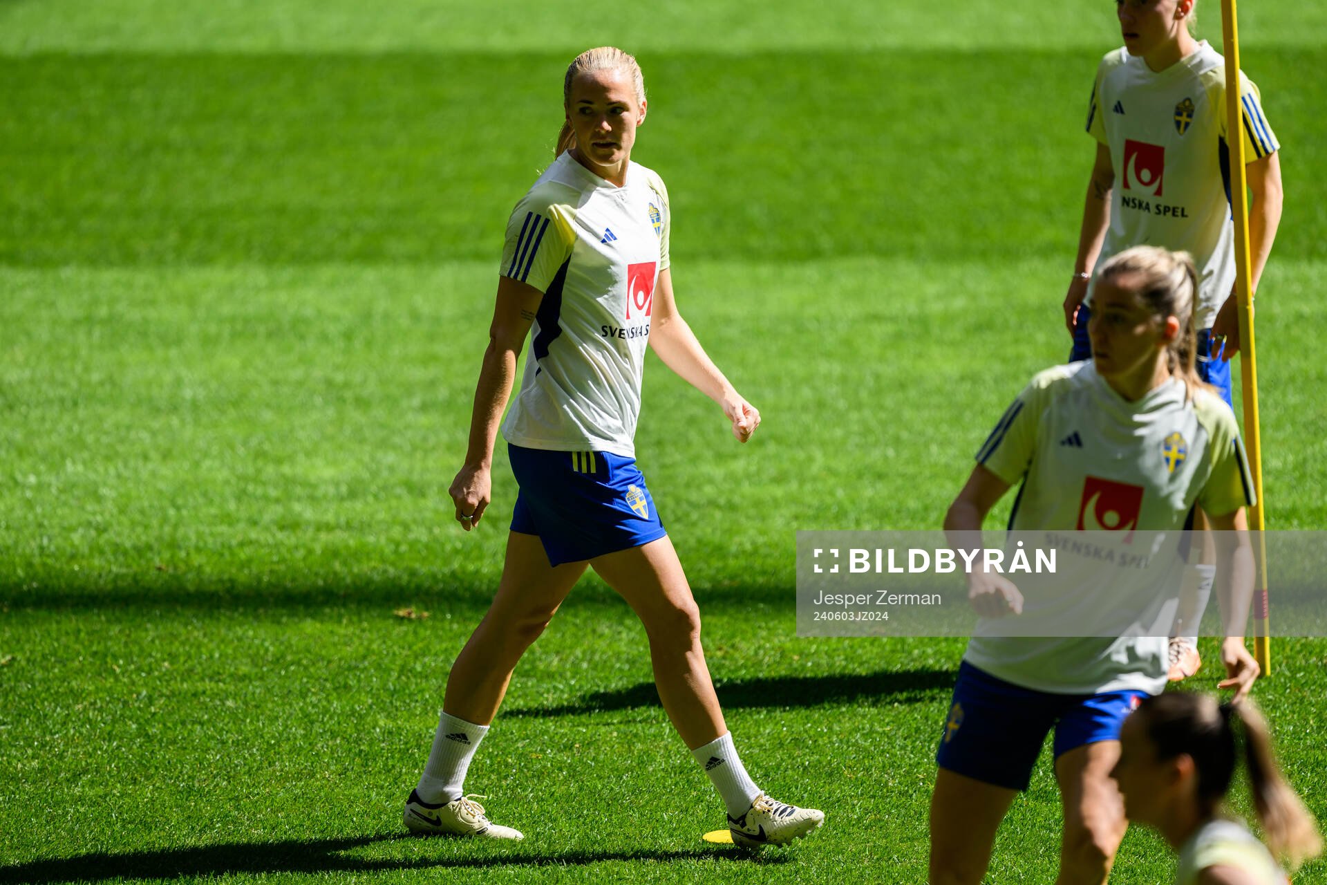 Magdalena Eriksson of the Swedish women's national football