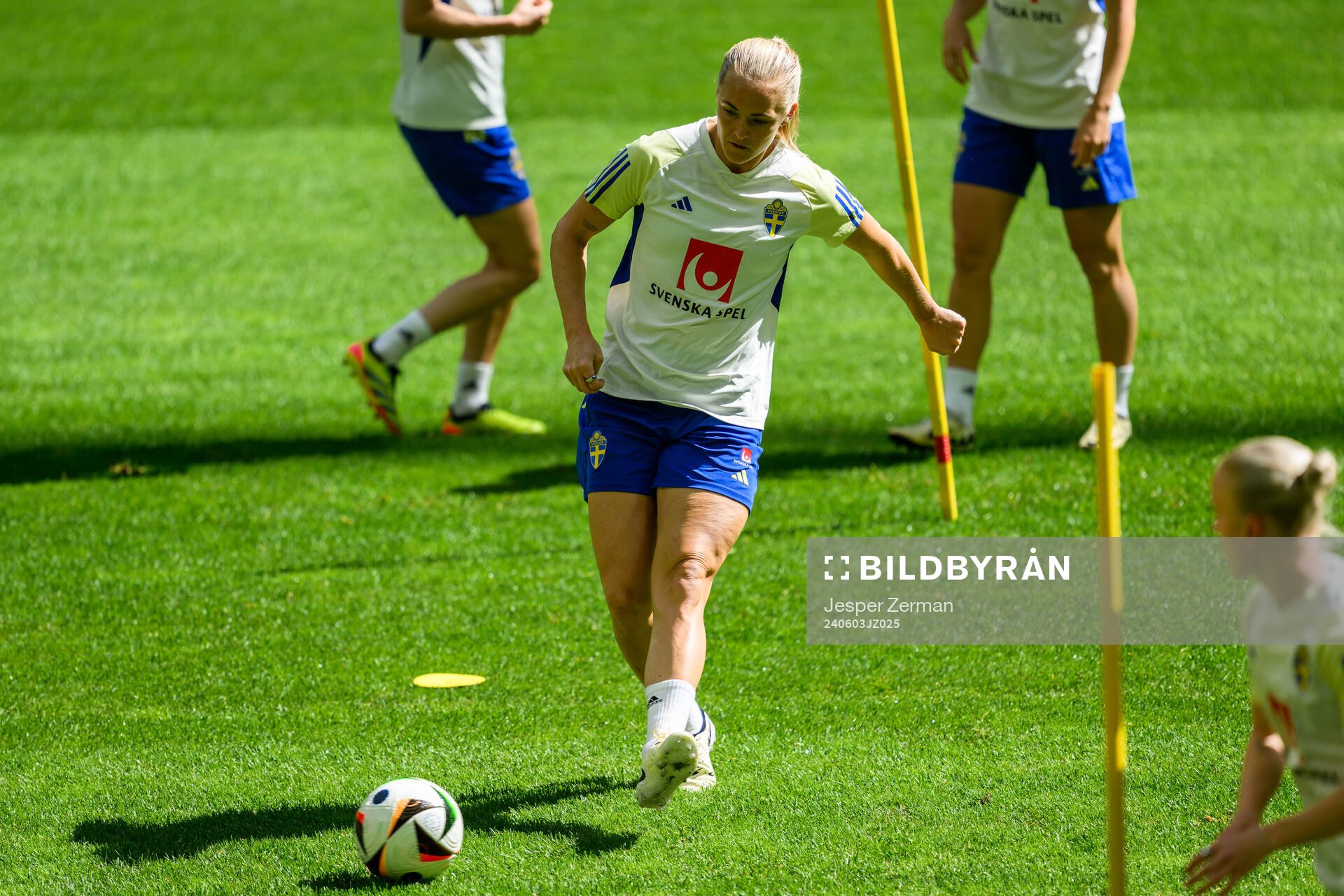 Magdalena Eriksson of the Swedish women's national football