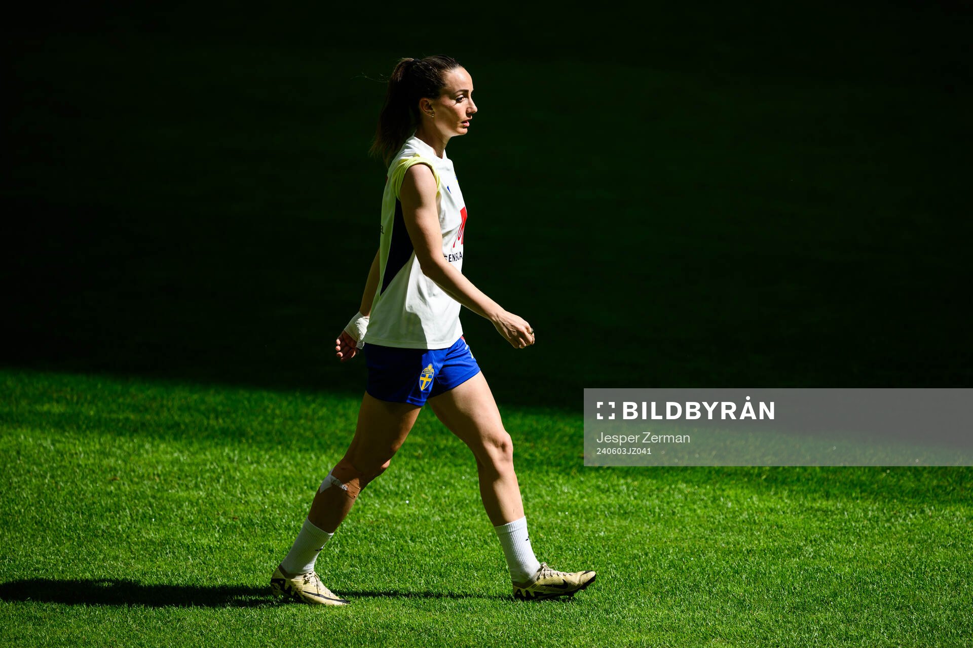 Kosovare Asllani of the Swedish women's national football