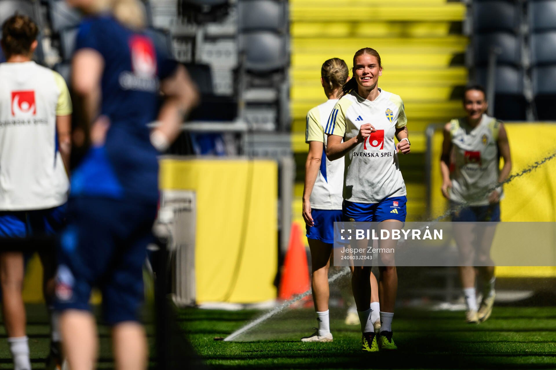 My Cato of the Swedish women's national football team