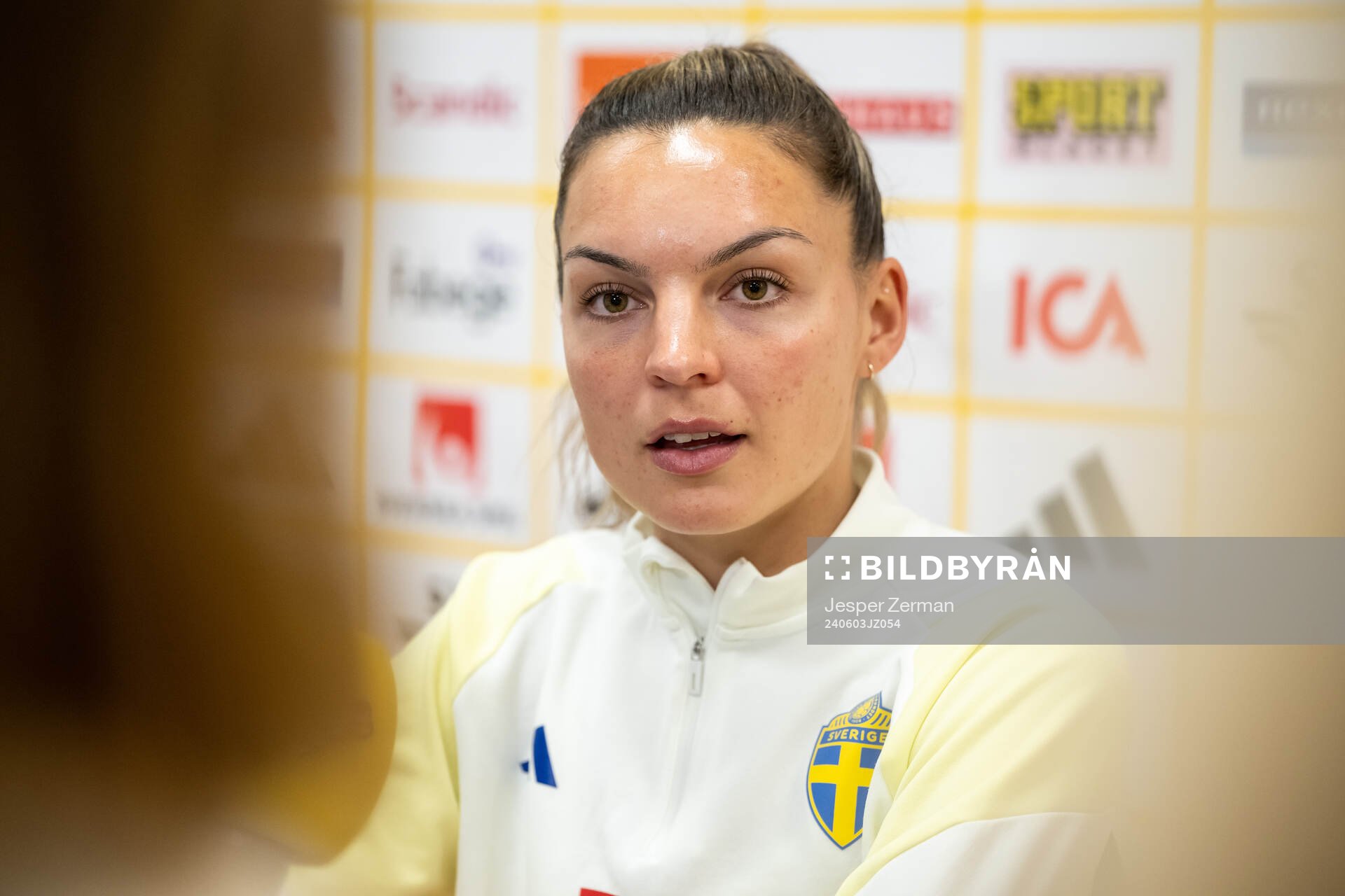 Johanna Rytting Kaneryd of the Swedish women's national