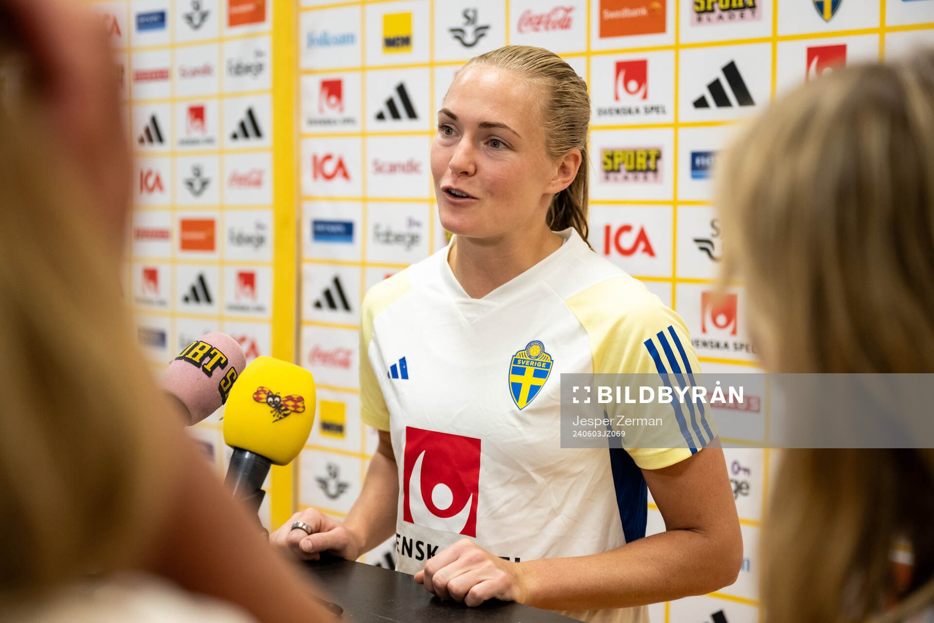 Magdalena Eriksson of the Swedish women's national football