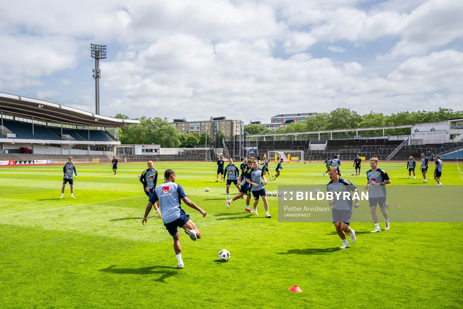 Players of the Swedish men's national football team