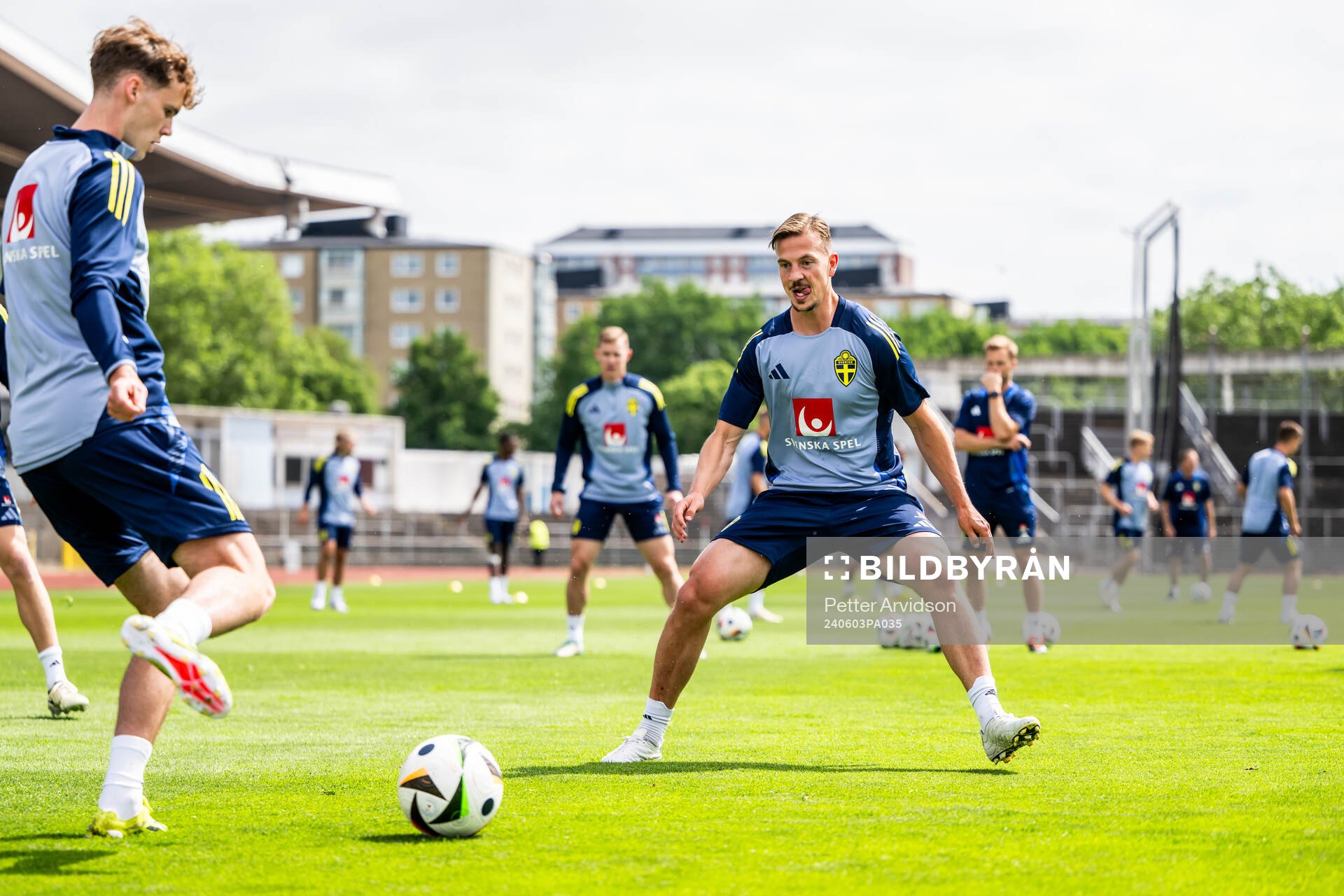 Simon Olsson of the Swedish men's national football team