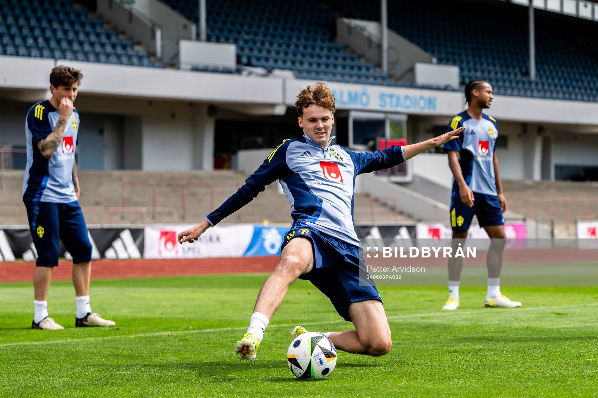 Williot Swedberg of the Swedish men's national football team
