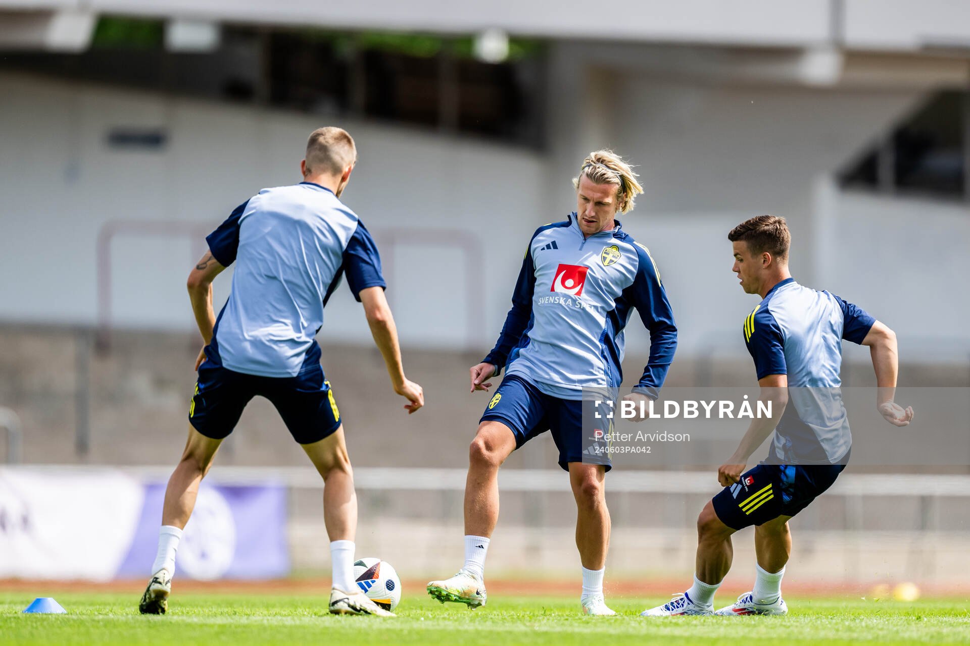 Emil Forsberg of the Swedish men's national football team