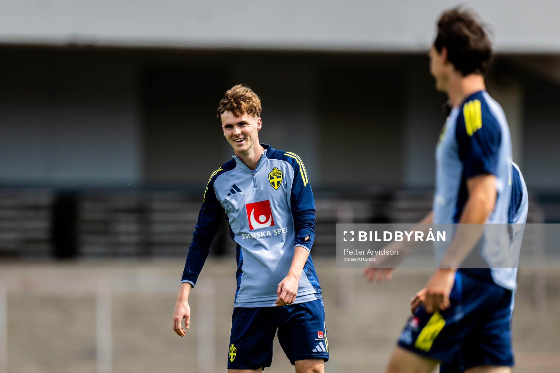 Williot Swedberg of the Swedish men's national football team