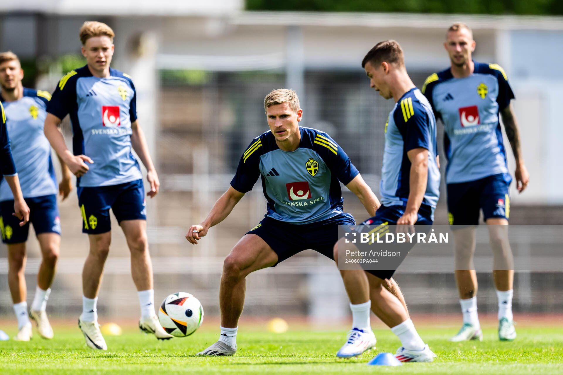 Carl Starfelt of the Swedish men's national football team