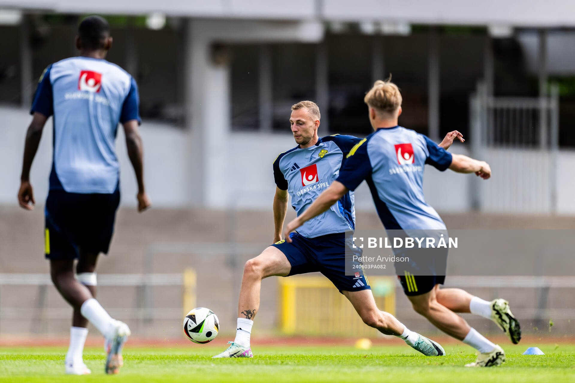 Gustaf Nilsson of the Swedish men's national football team