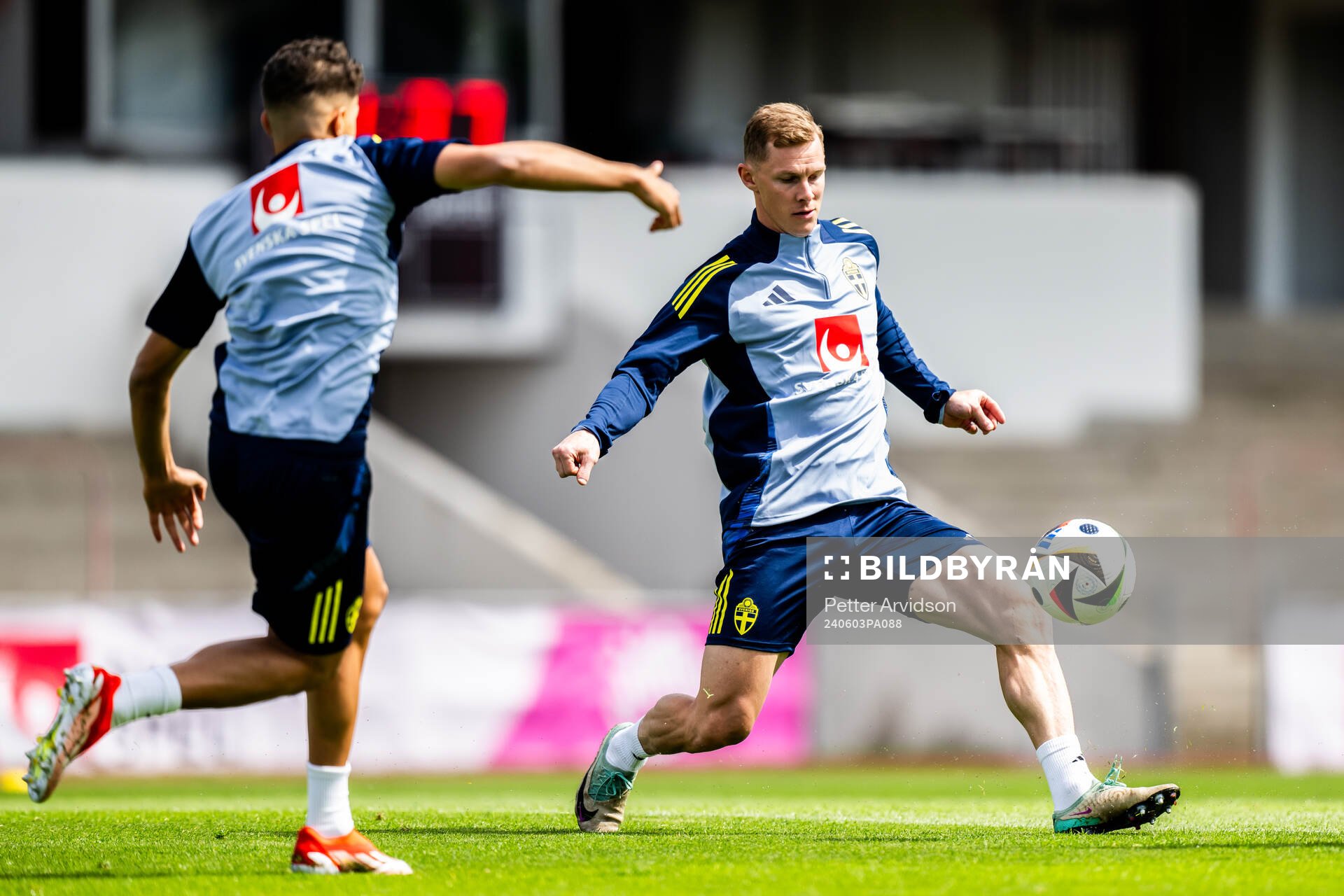 Emil Krafth of the Swedish men's national football team