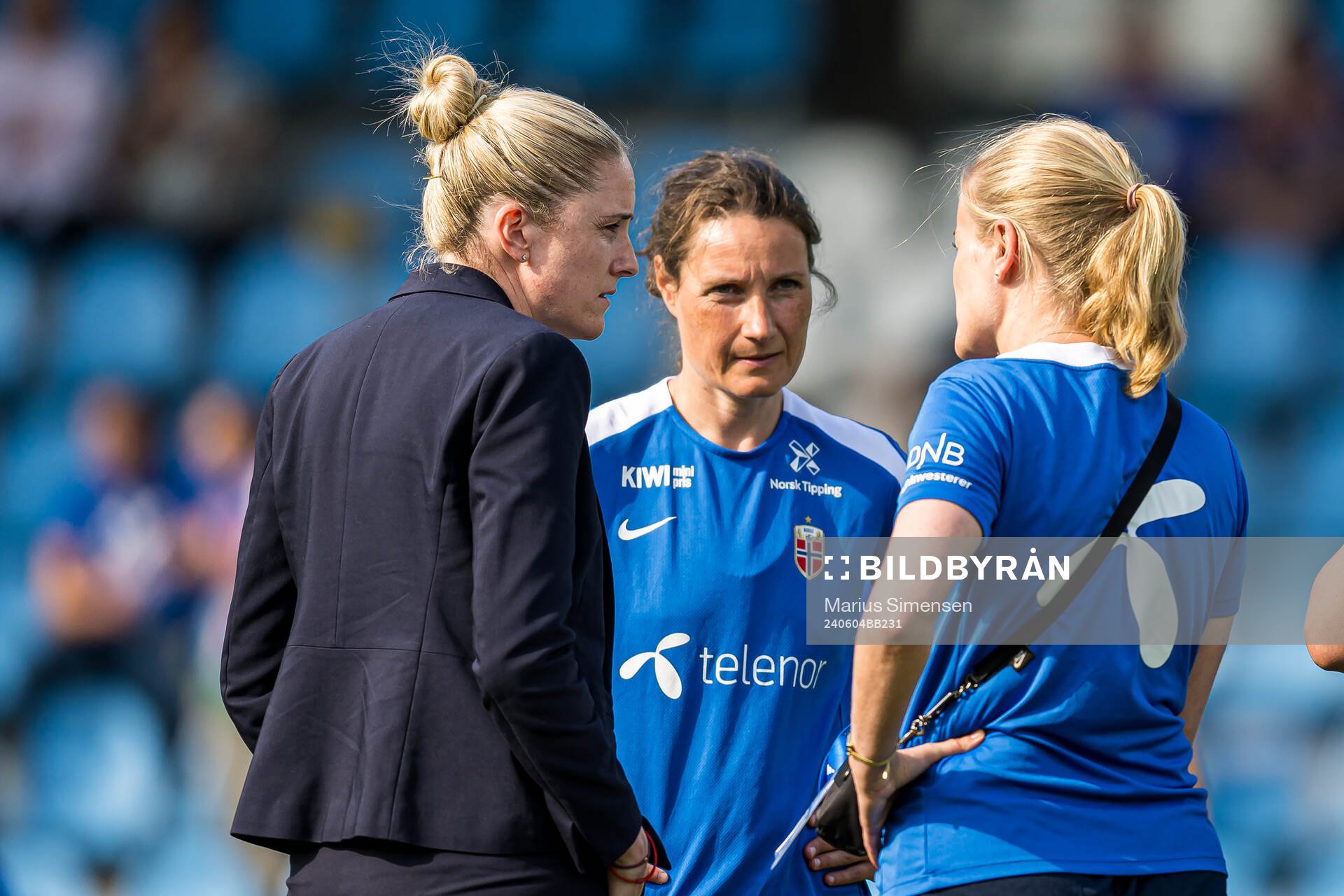 Gemma Grainger, head coach of Norway