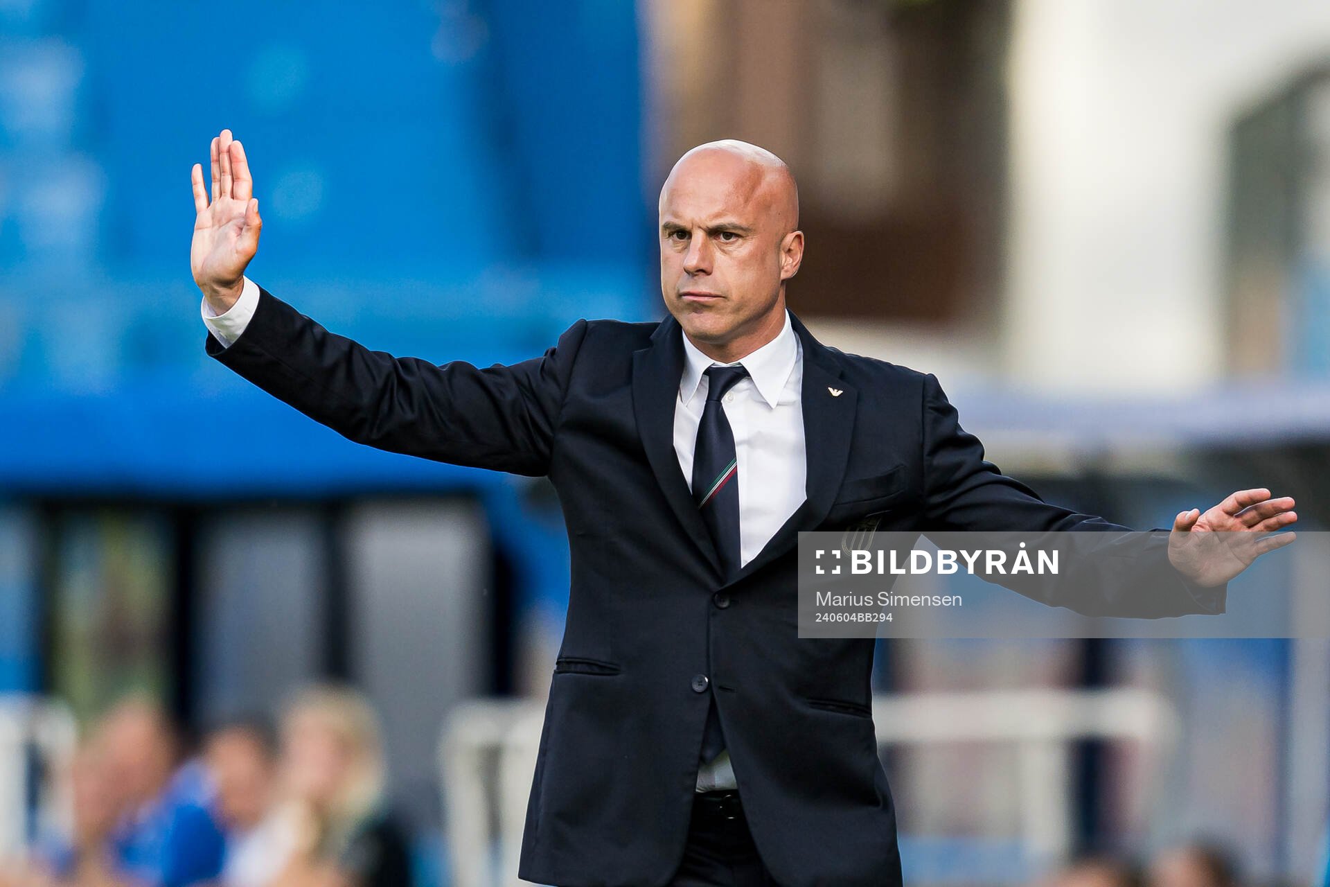 Andrea Soncin, head coach of Italy