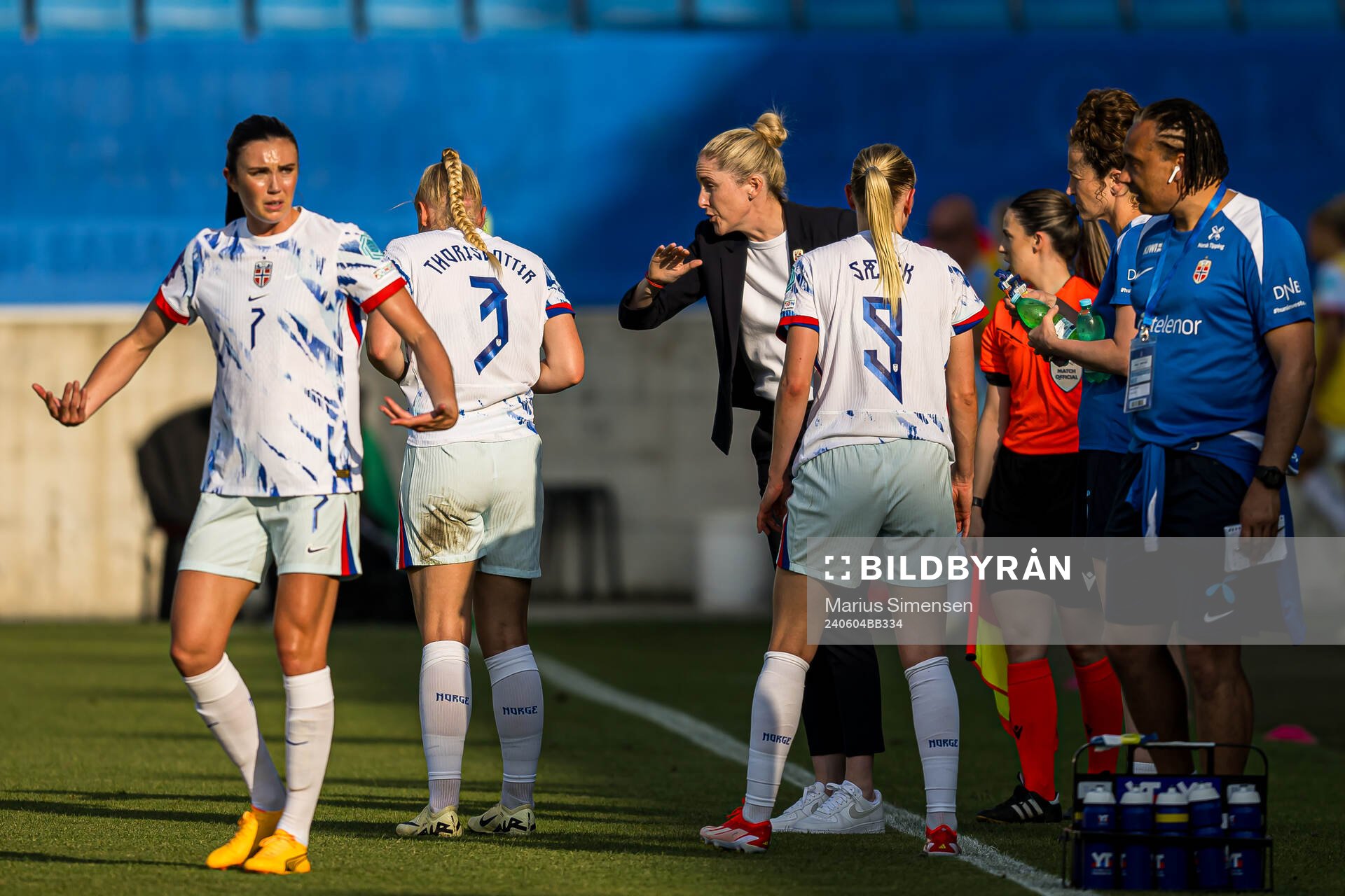 Gemma Grainger, head coach of Norway