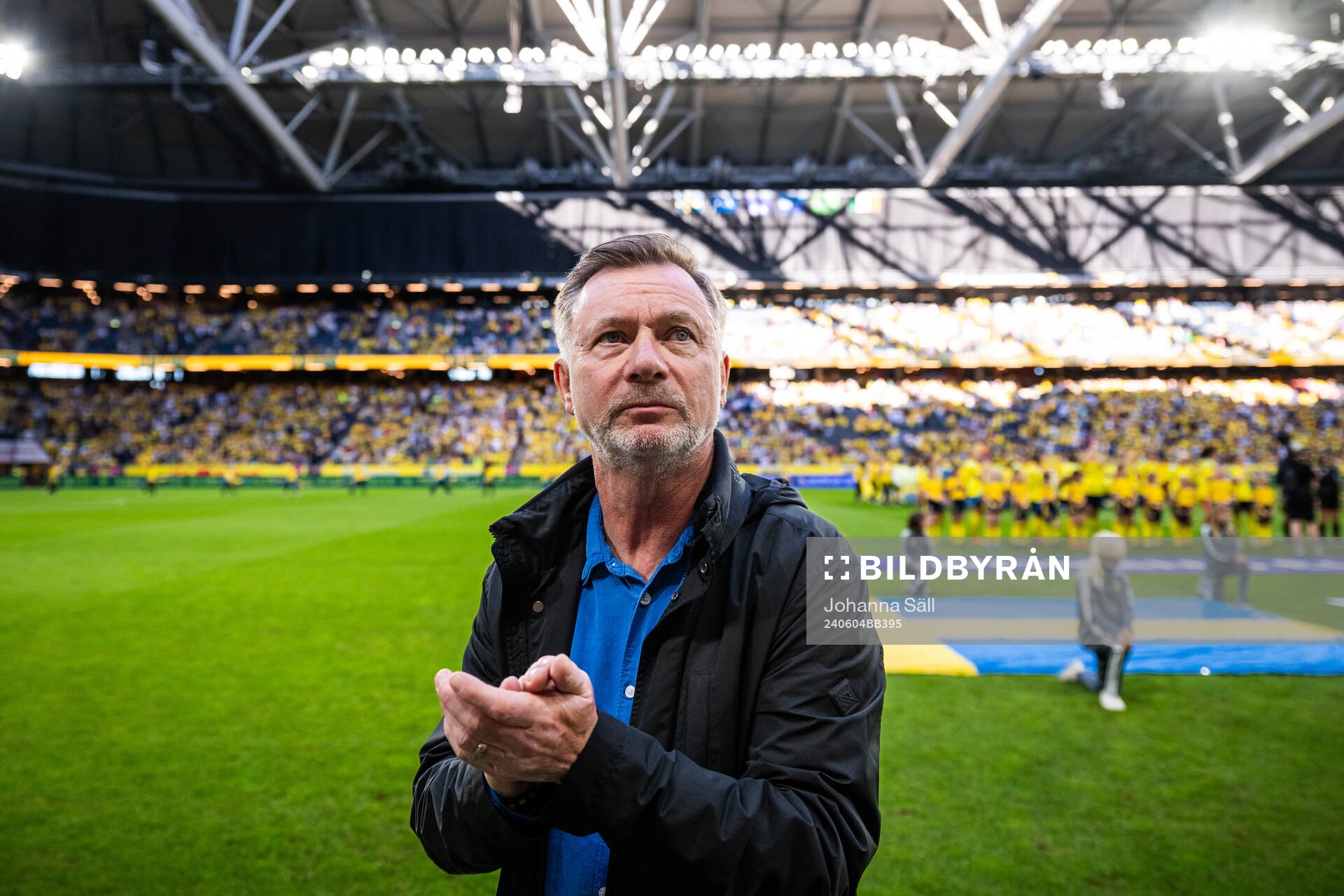 Head coach Peter Gerhardsson of Sweden
