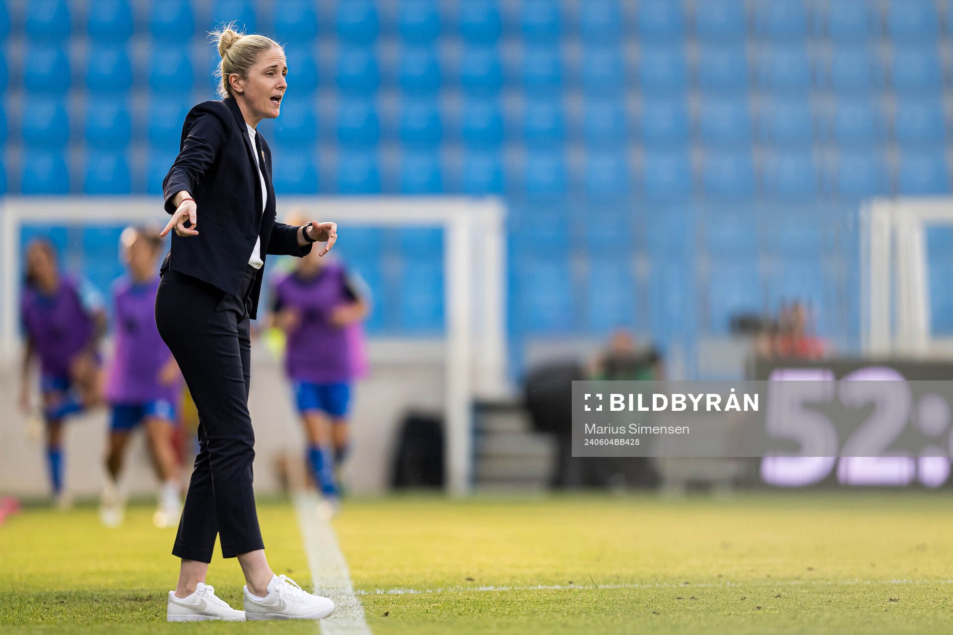 Gemma Grainger, head coach of Norway