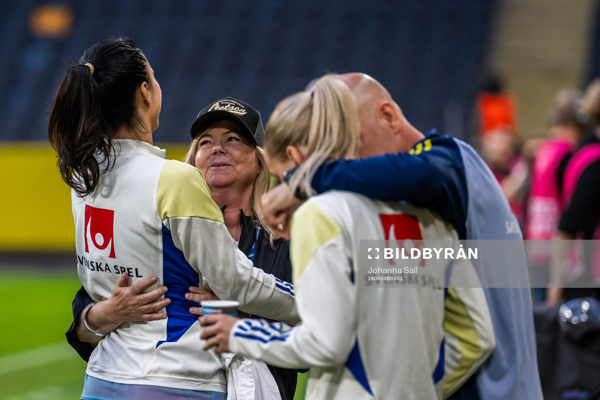 during the UEFA Women's Euro Qualifying football match