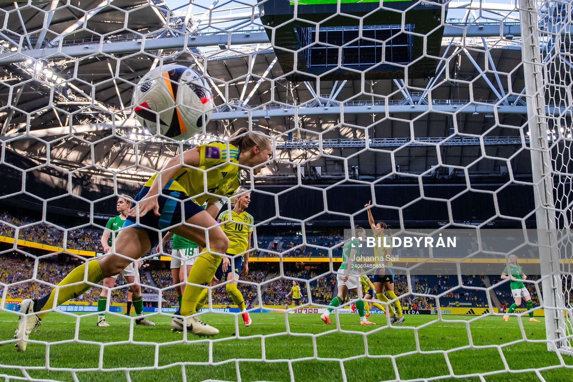 Magdalena Eriksson of Sweden celebrates