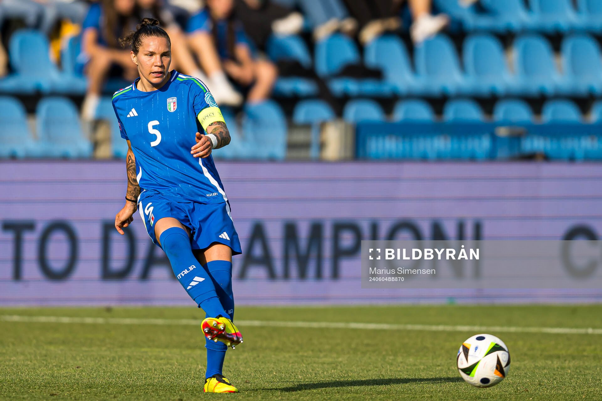 Elena Linari of Italy