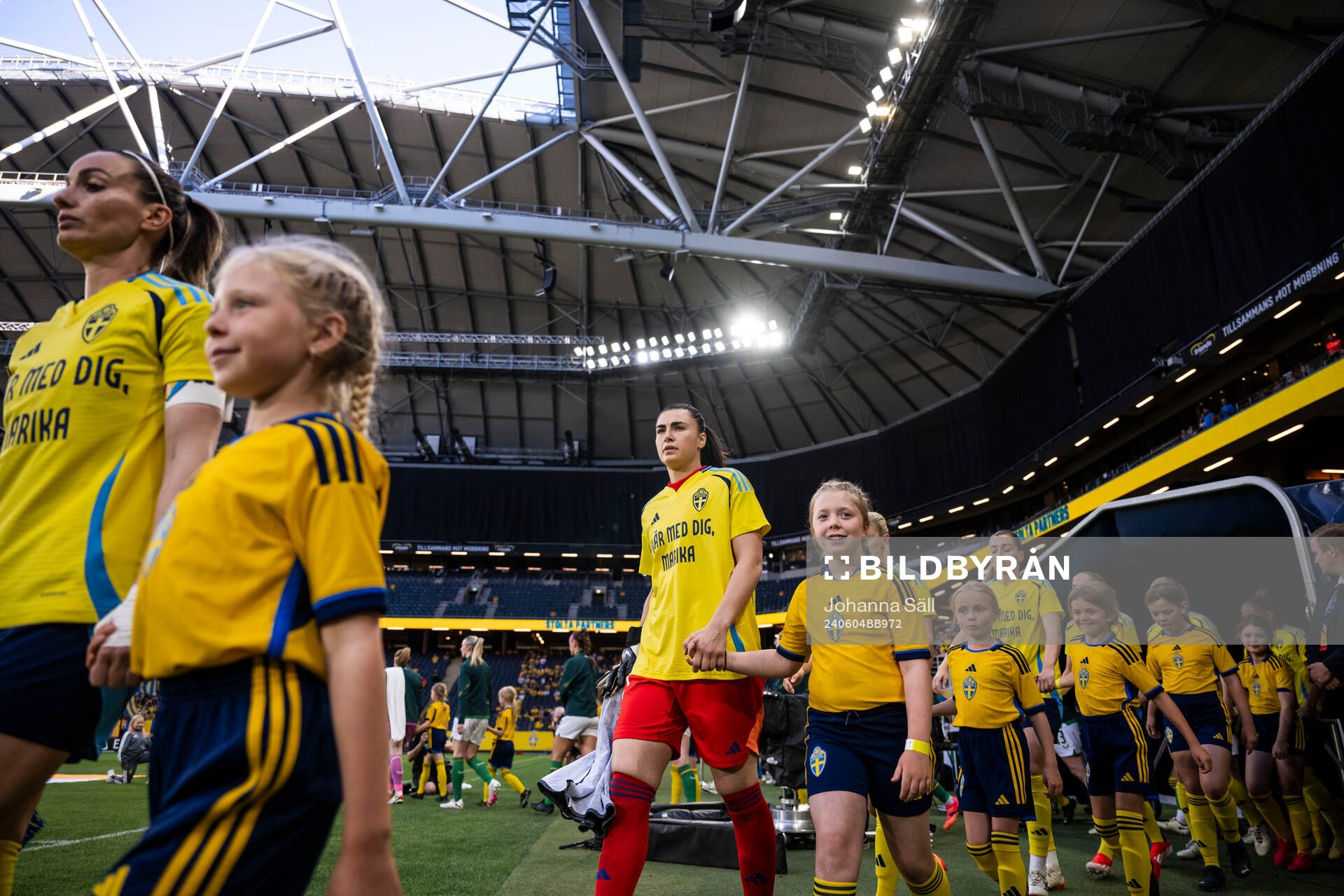 goalkeeper Zecira Musovic of Sweden