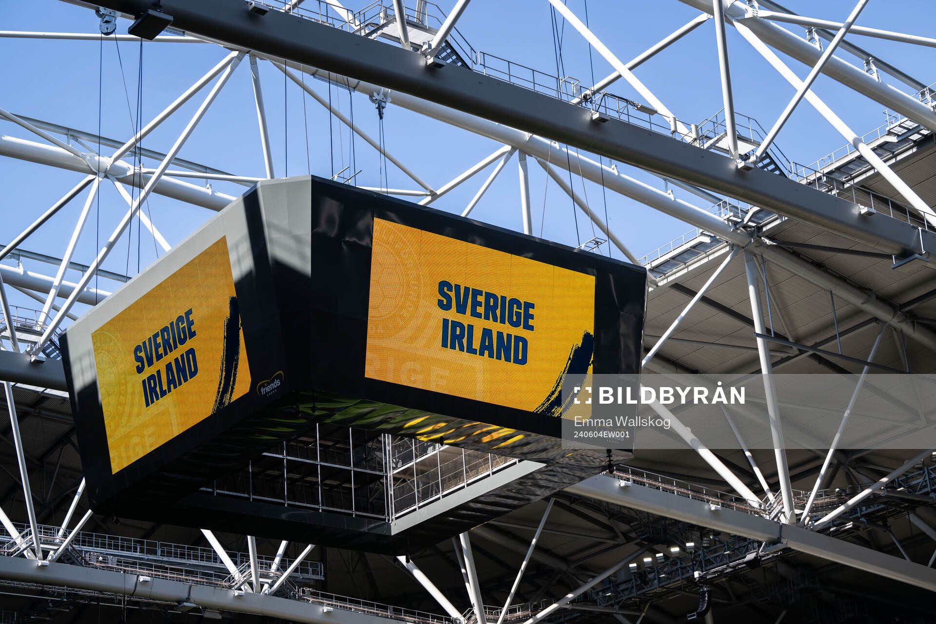 Interior of Friends Arena