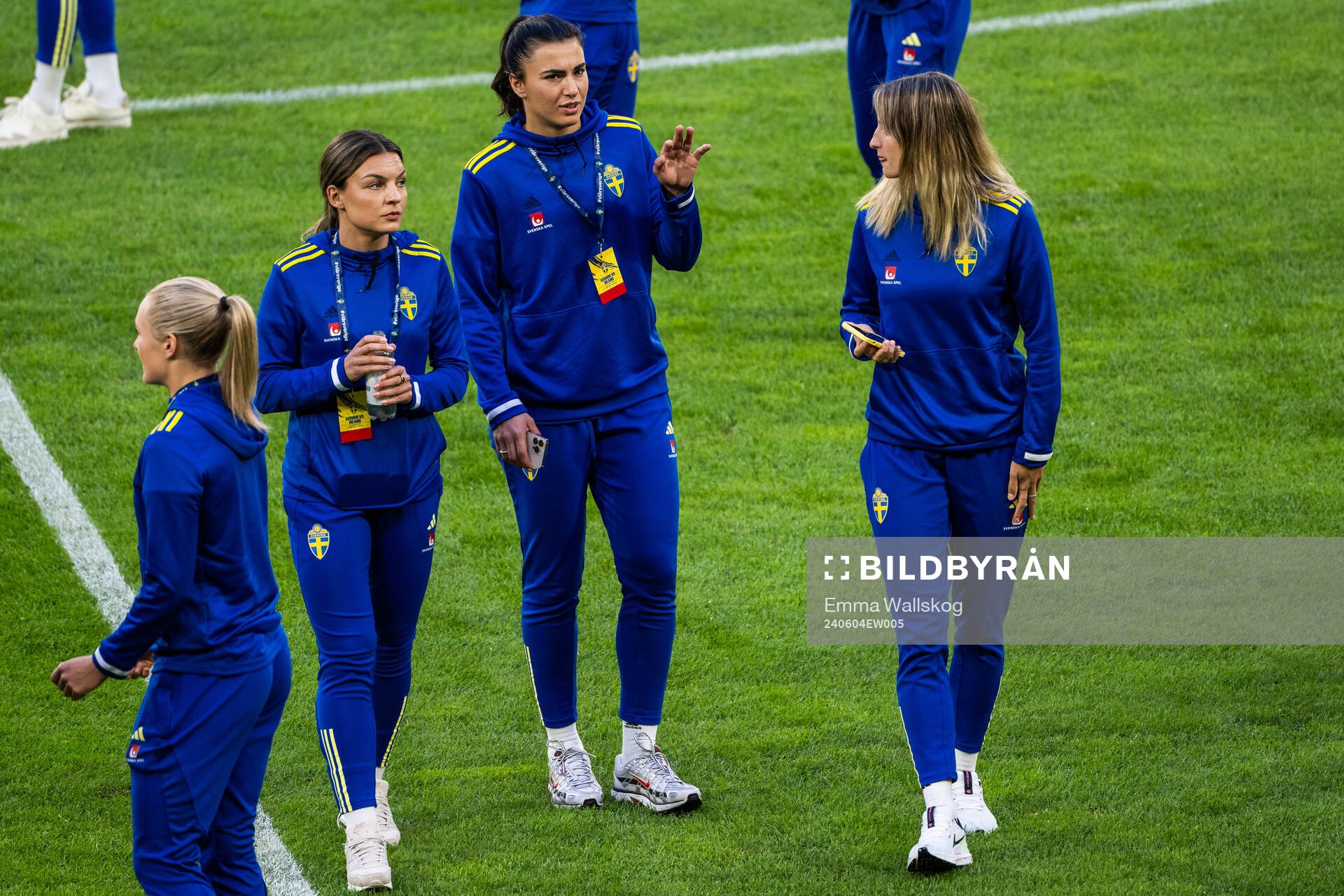 Johanna Rytting Kaneryd, goalkeeper Zecira Musovic and