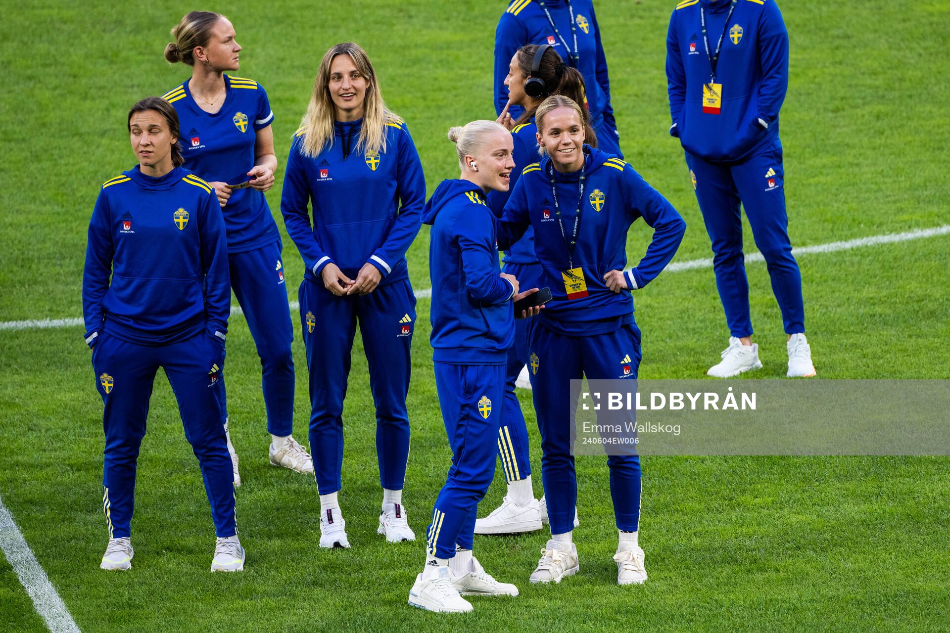 Anna Sandberg and  Hanna Lundkvist of Sweden
