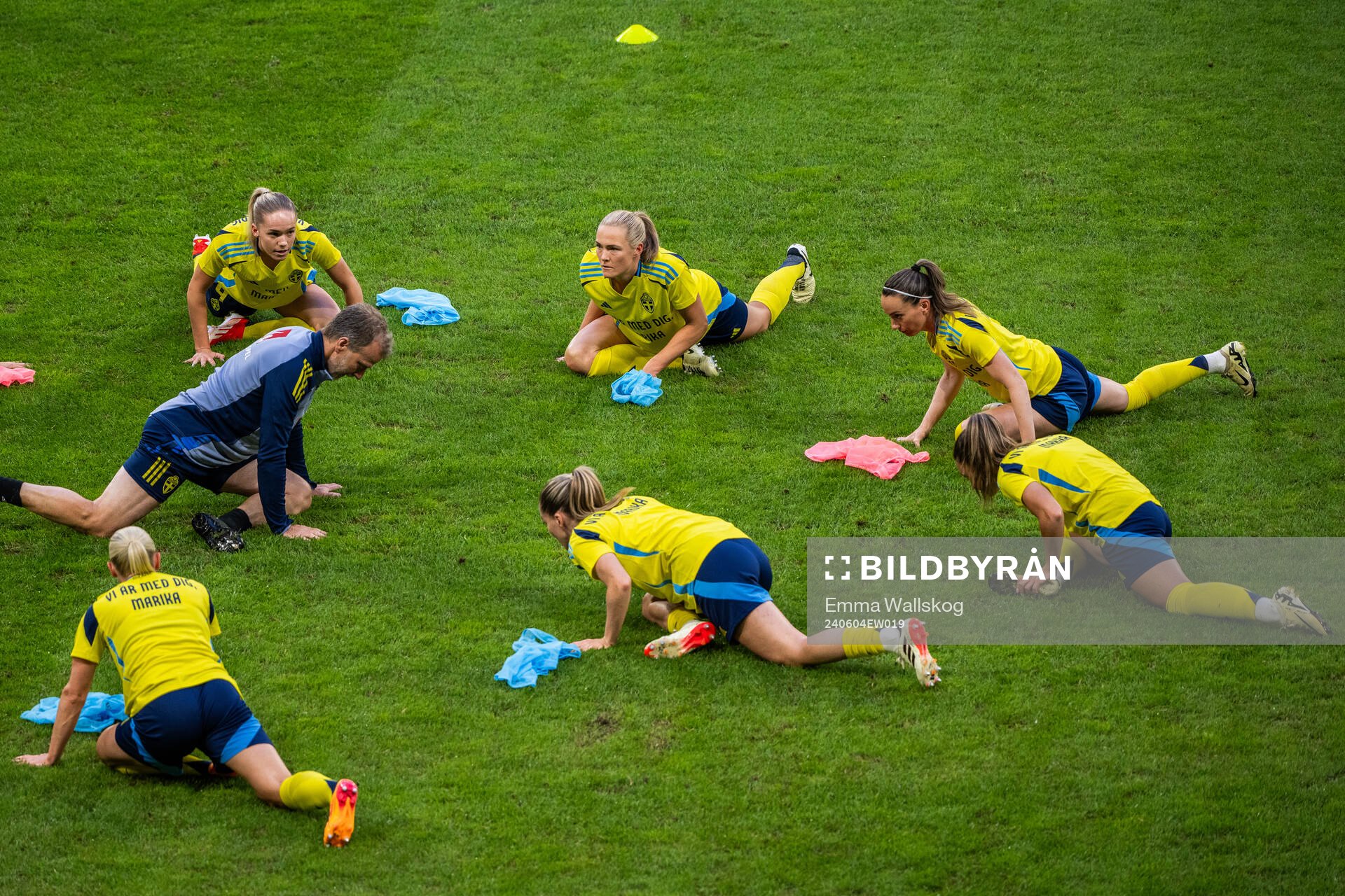 Hanna Lundkvist, Magdalena Eriksson, Kosovare Asllani,
