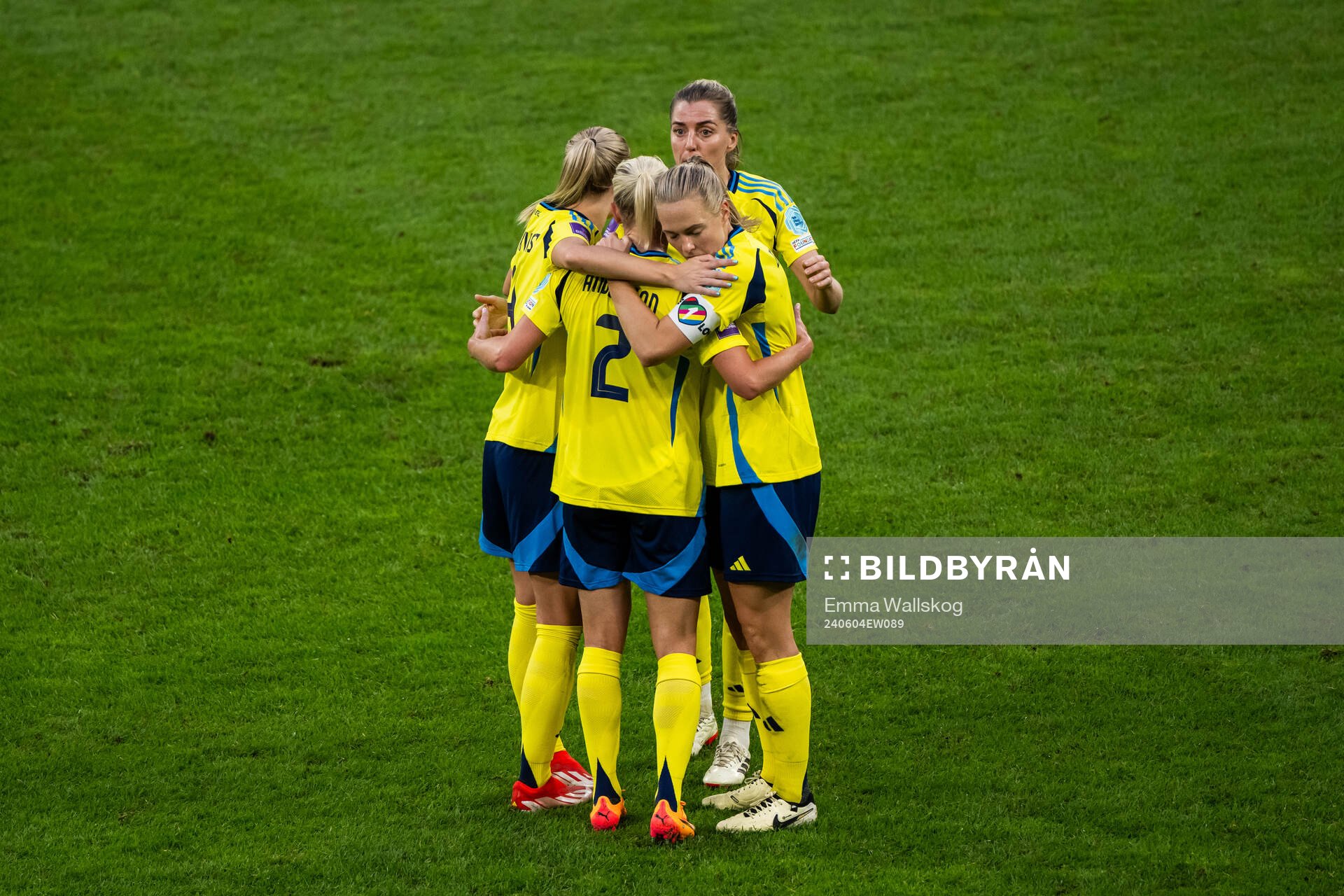 Hanna Lundkvist, Jonna Andersson, Magdalena Eriksson and