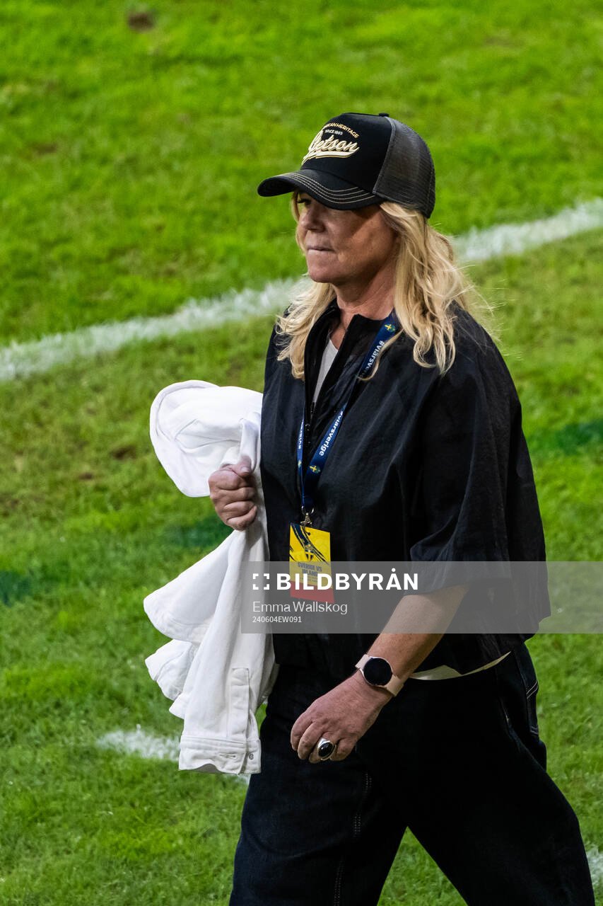 Team manager Marika Domanski Lyfors of Sweden