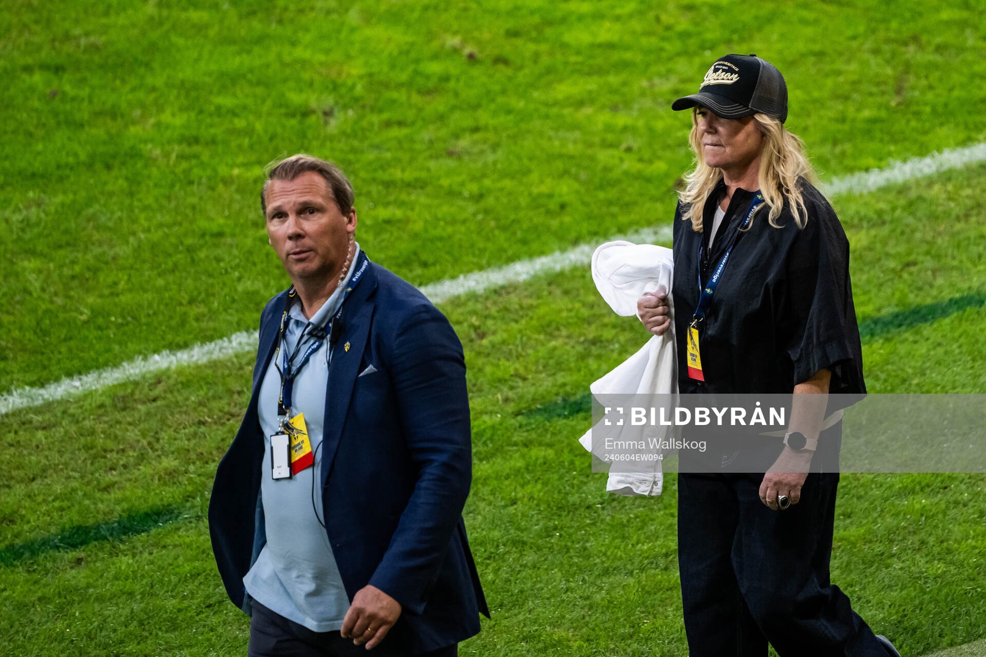 Team manager Marika Domanski Lyfors of Sweden