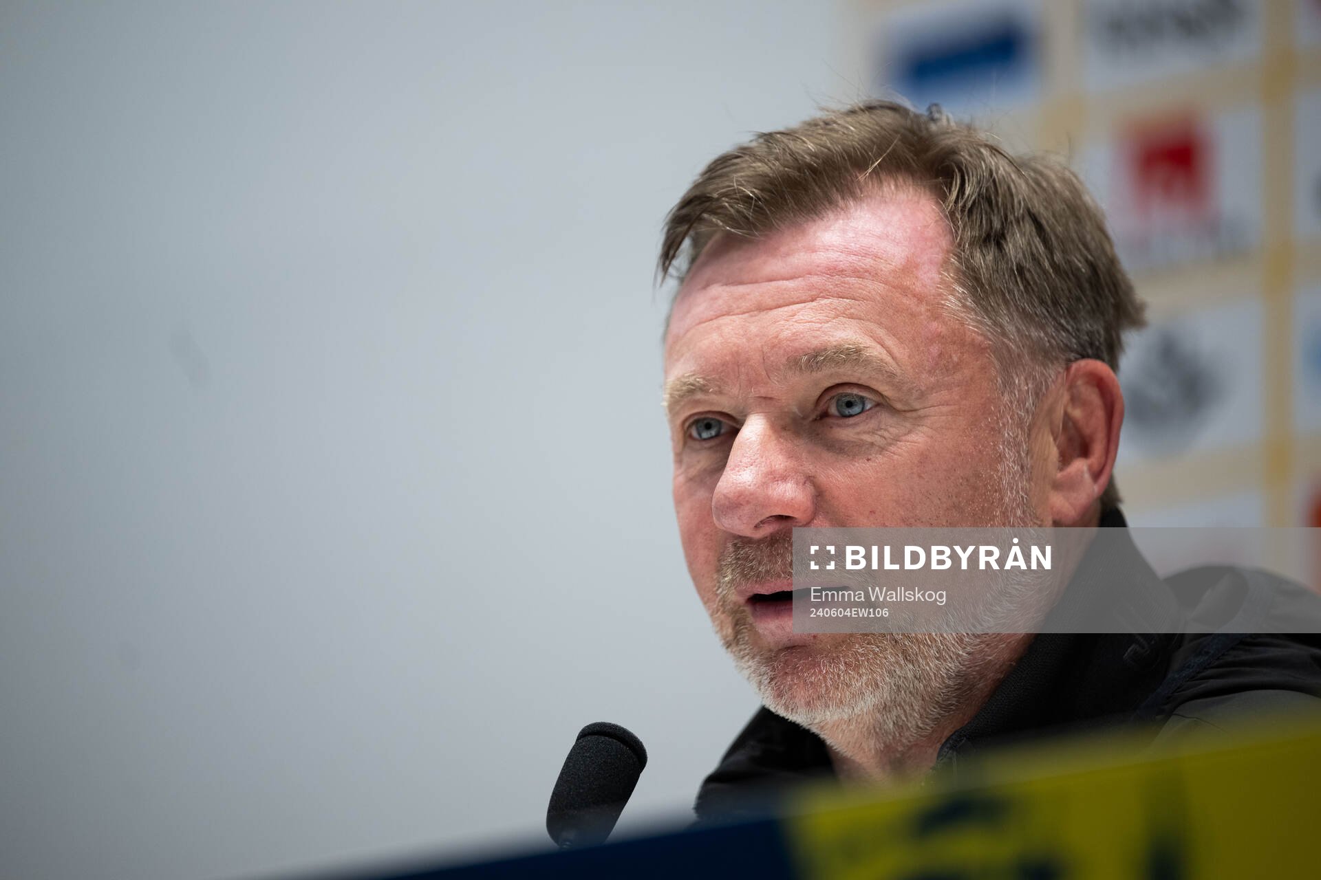 Head coach Peter Gerhardsson of Sweden
