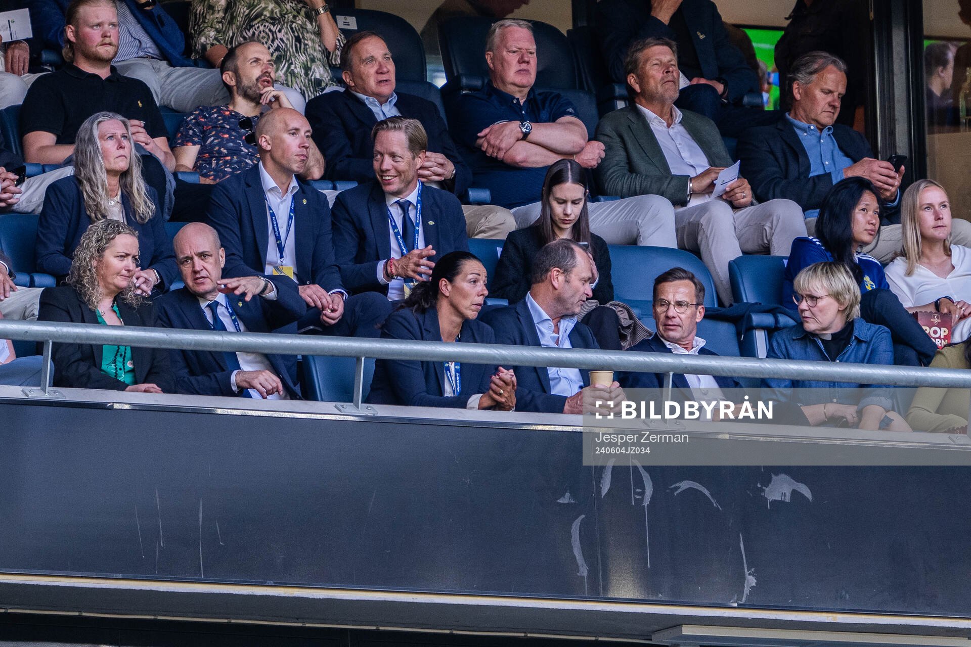 Fredrik Reinfeldt, president of the Swedish Football