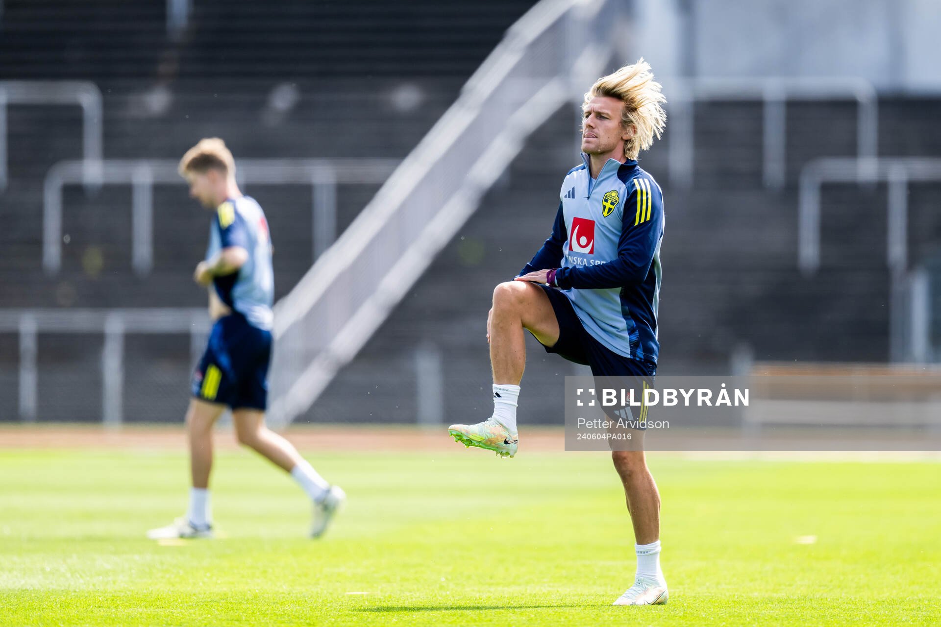 Emil Forsberg of the Swedish men's national football team