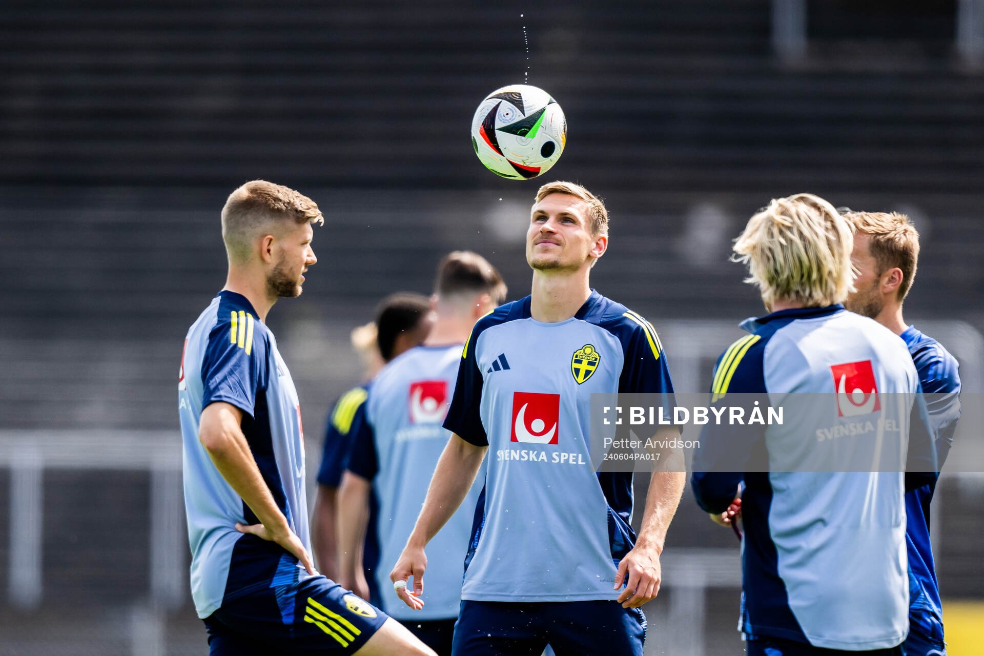 Anton Salétros and Carl Starfelt of the Swedish men's