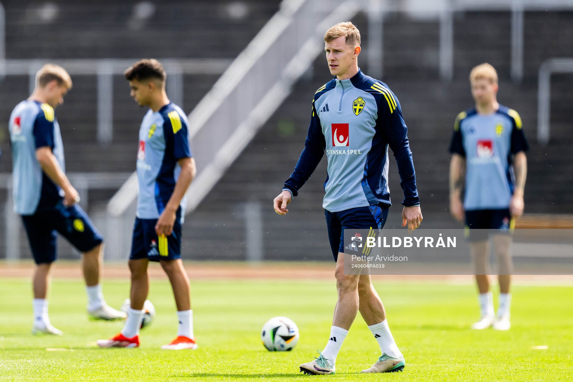Emil Krafth of the Swedish men's national football team