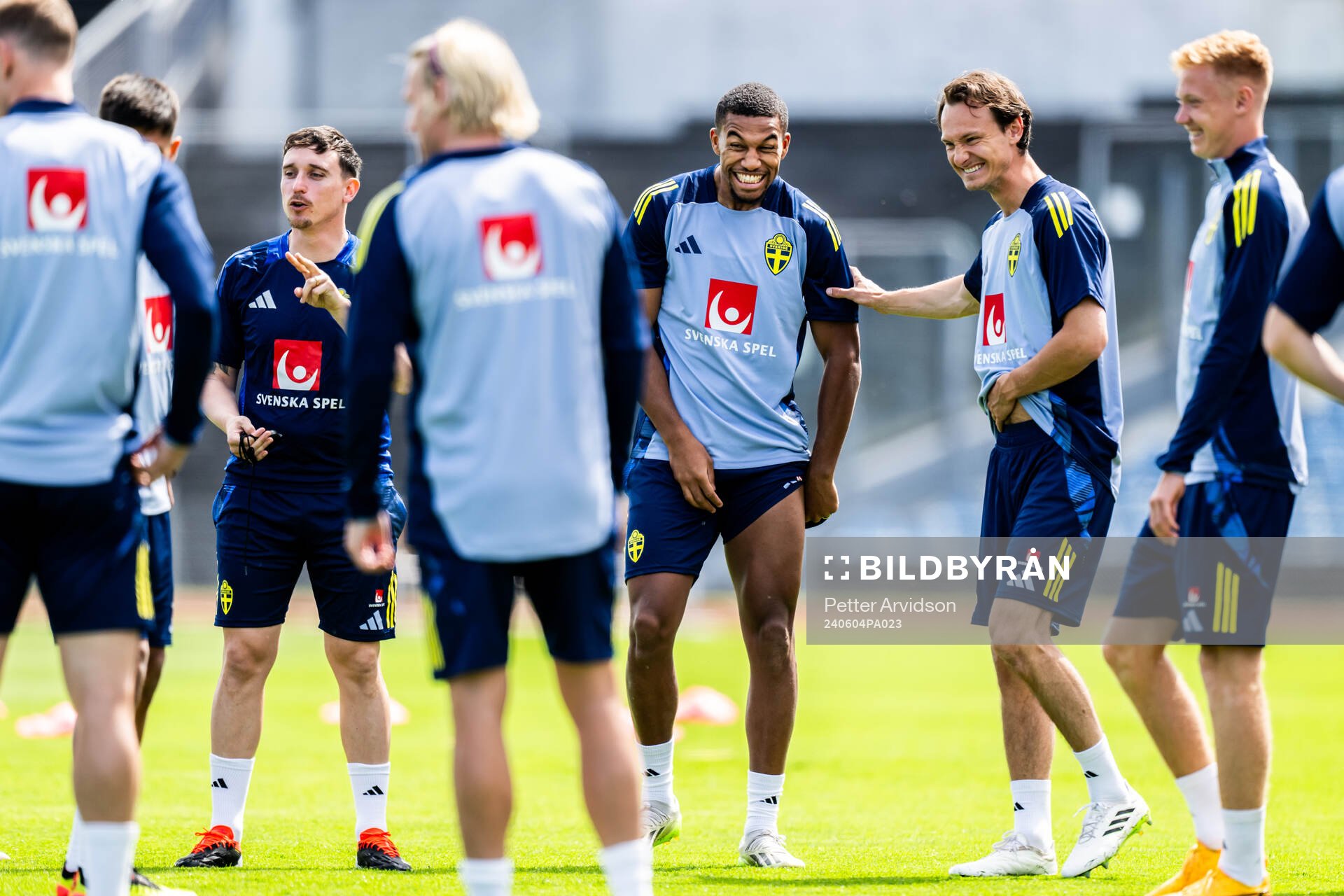 Isak Hien and Hjalmar Ekdal of the Swedish men's national