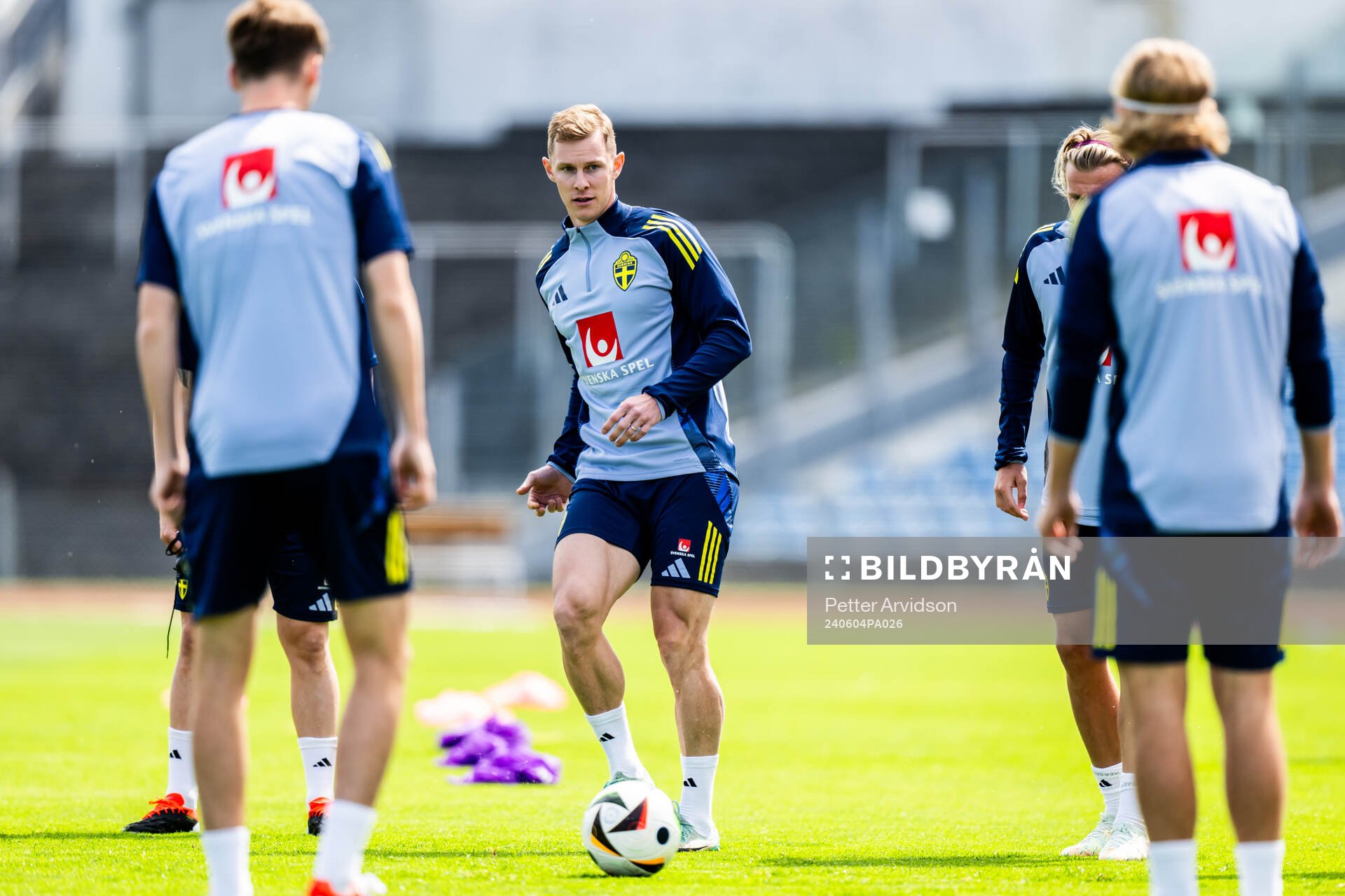 Emil Krafth of the Swedish men's national football team