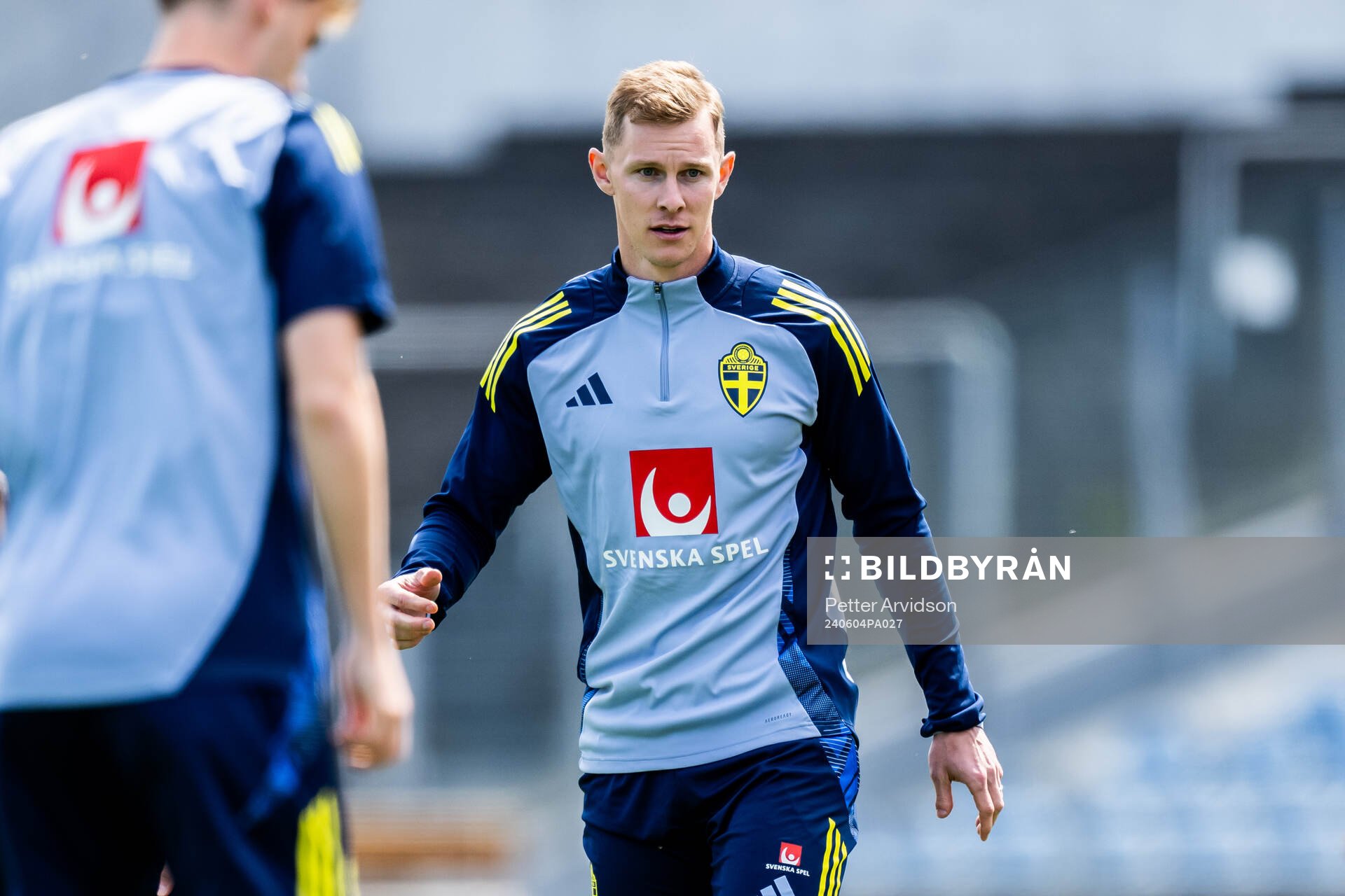 Emil Krafth of the Swedish men's national football team