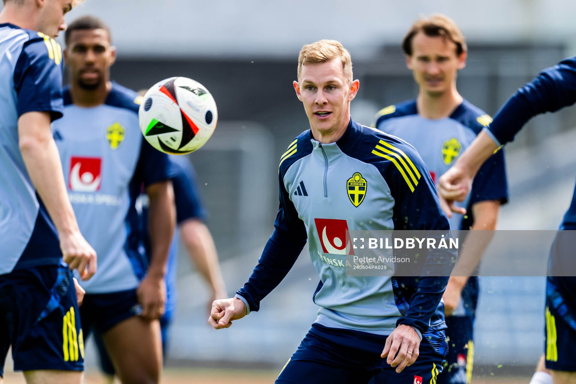 Emil Krafth of the Swedish men's national football team